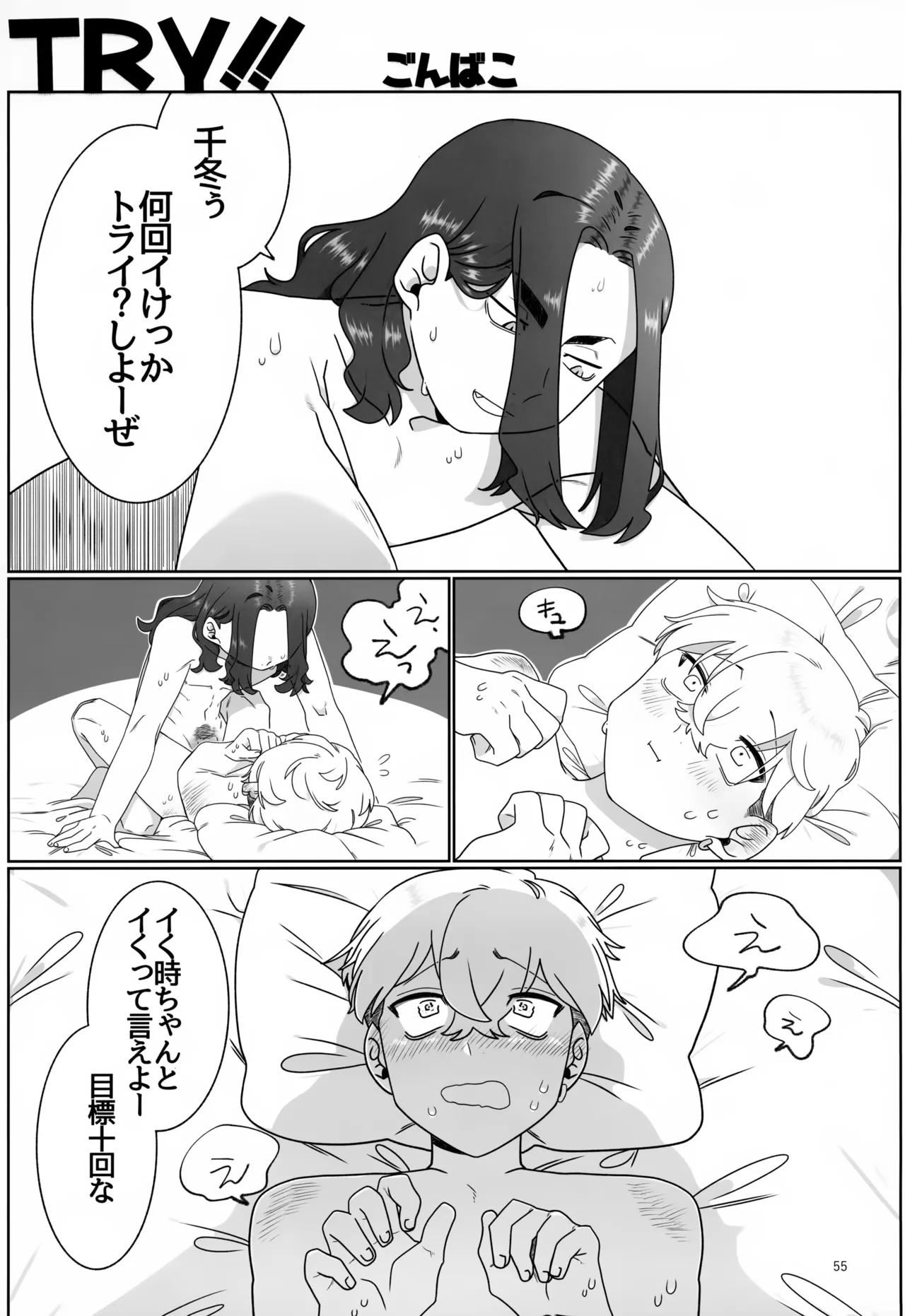 TRY! TRY!! TRY!!! - page55