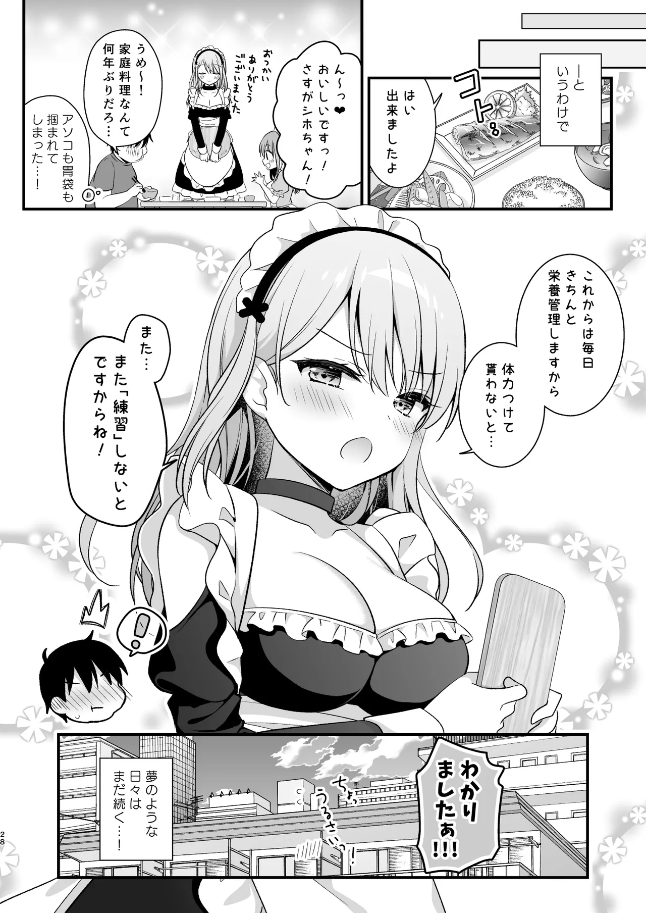 えちえち♥Therapy〜オレの遺伝子を残すため、宇宙メイドがえU指導!?〜 - page27