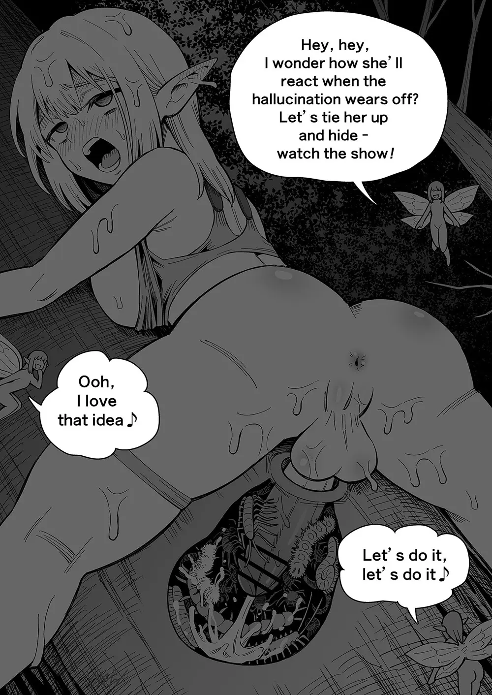 エルフと妖精の森 - page58