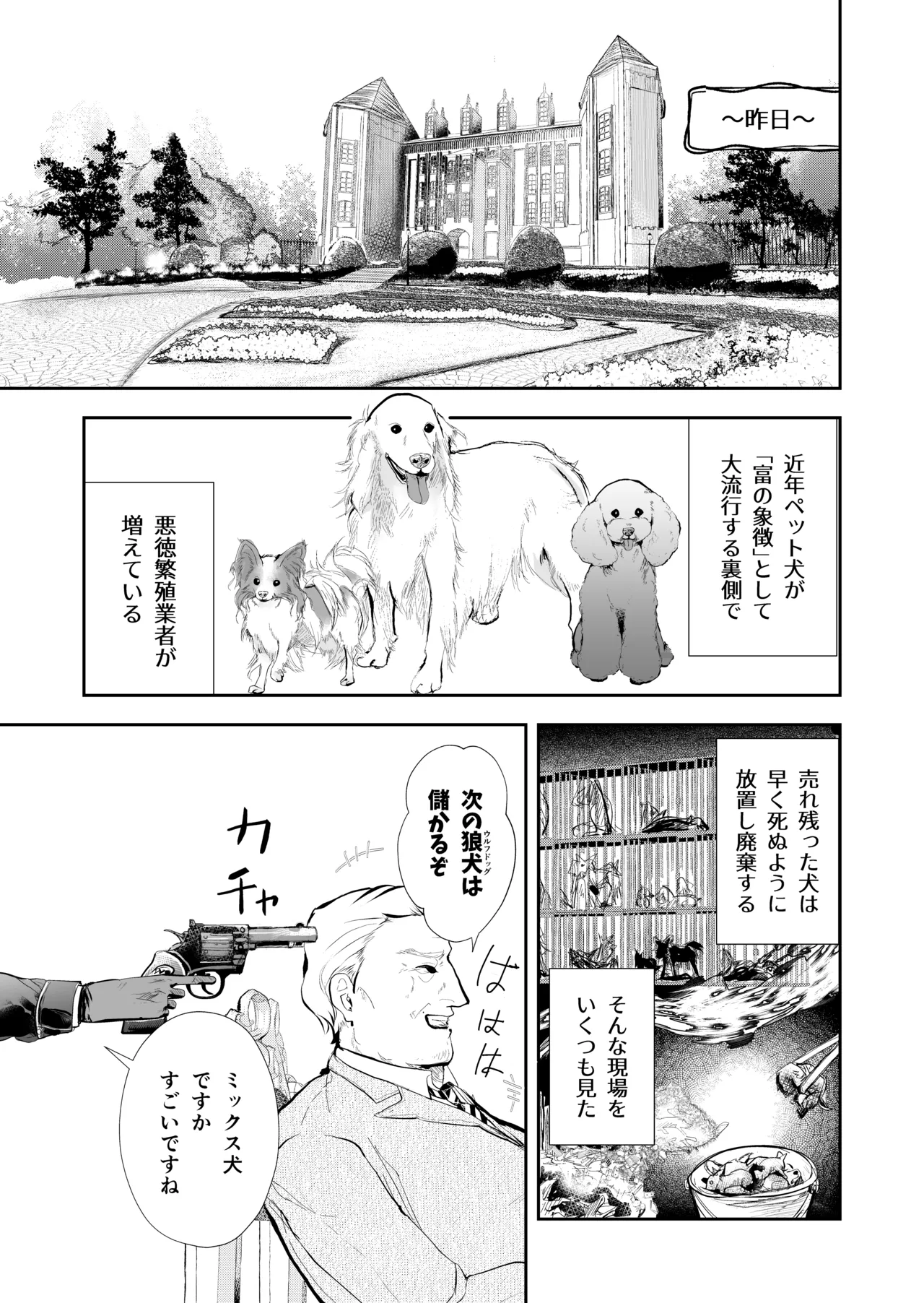 発情した狼男に子作りを強制されました - page6