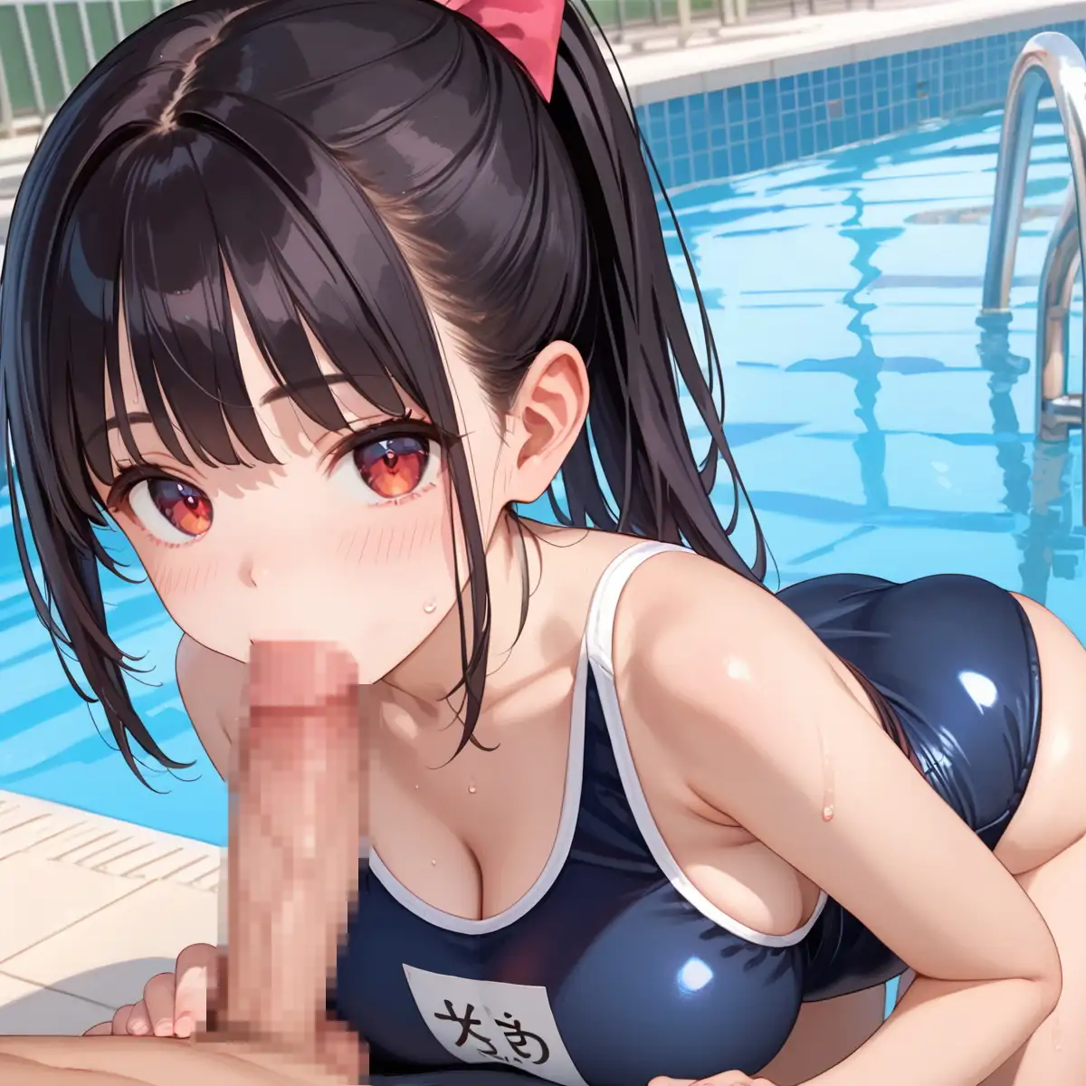 泳ぐよりエッチしよ？8〜水泳部はエチエチすぎる〜【厳選CG200枚収録】 [AI Generated] - page10