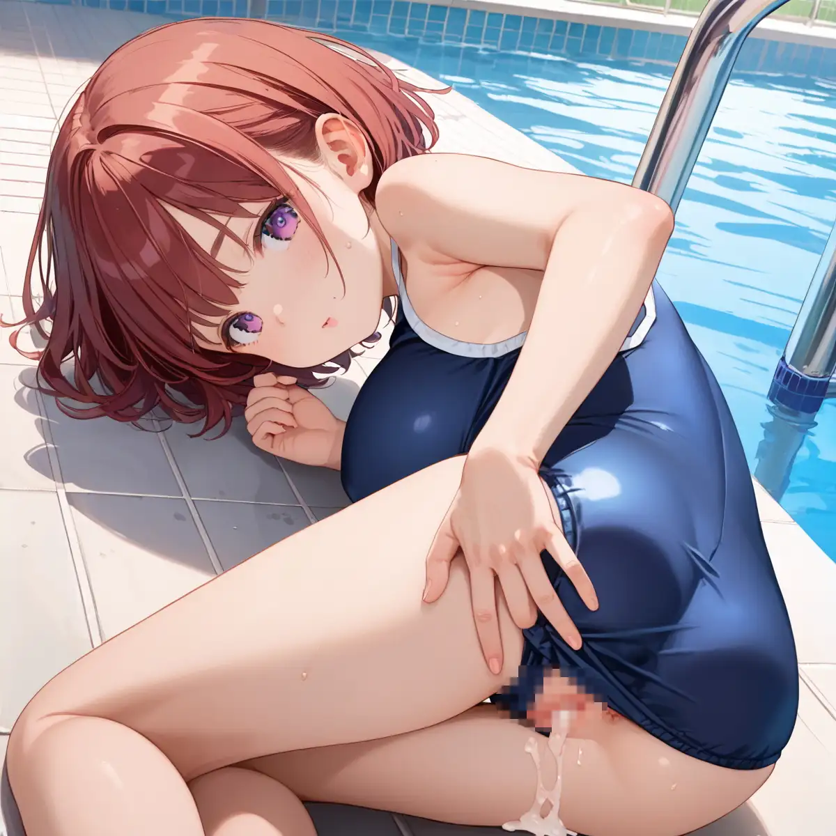 泳ぐよりエッチしよ？8〜水泳部はエチエチすぎる〜【厳選CG200枚収録】 [AI Generated] - page11