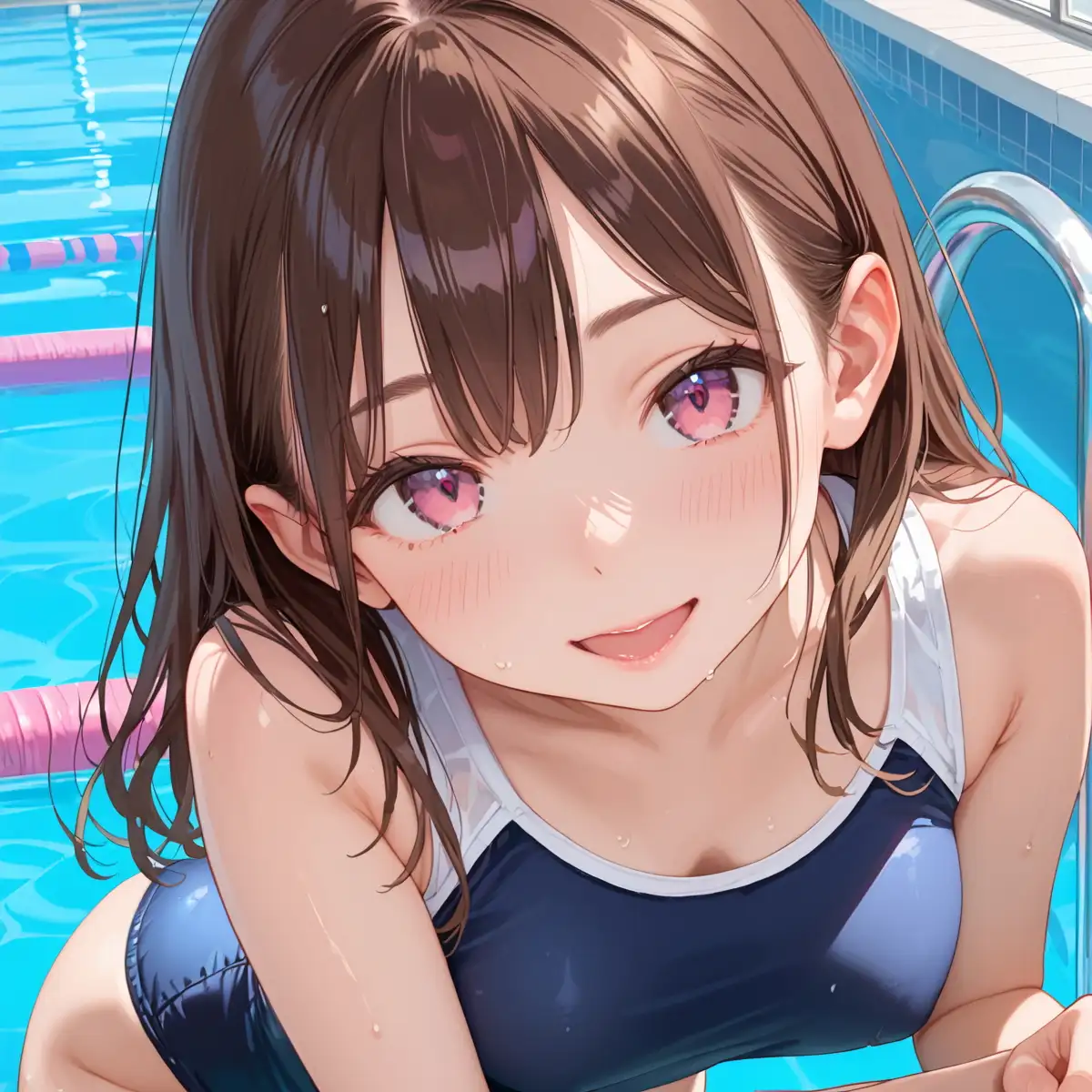 泳ぐよりエッチしよ？8〜水泳部はエチエチすぎる〜【厳選CG200枚収録】 [AI Generated] - page131