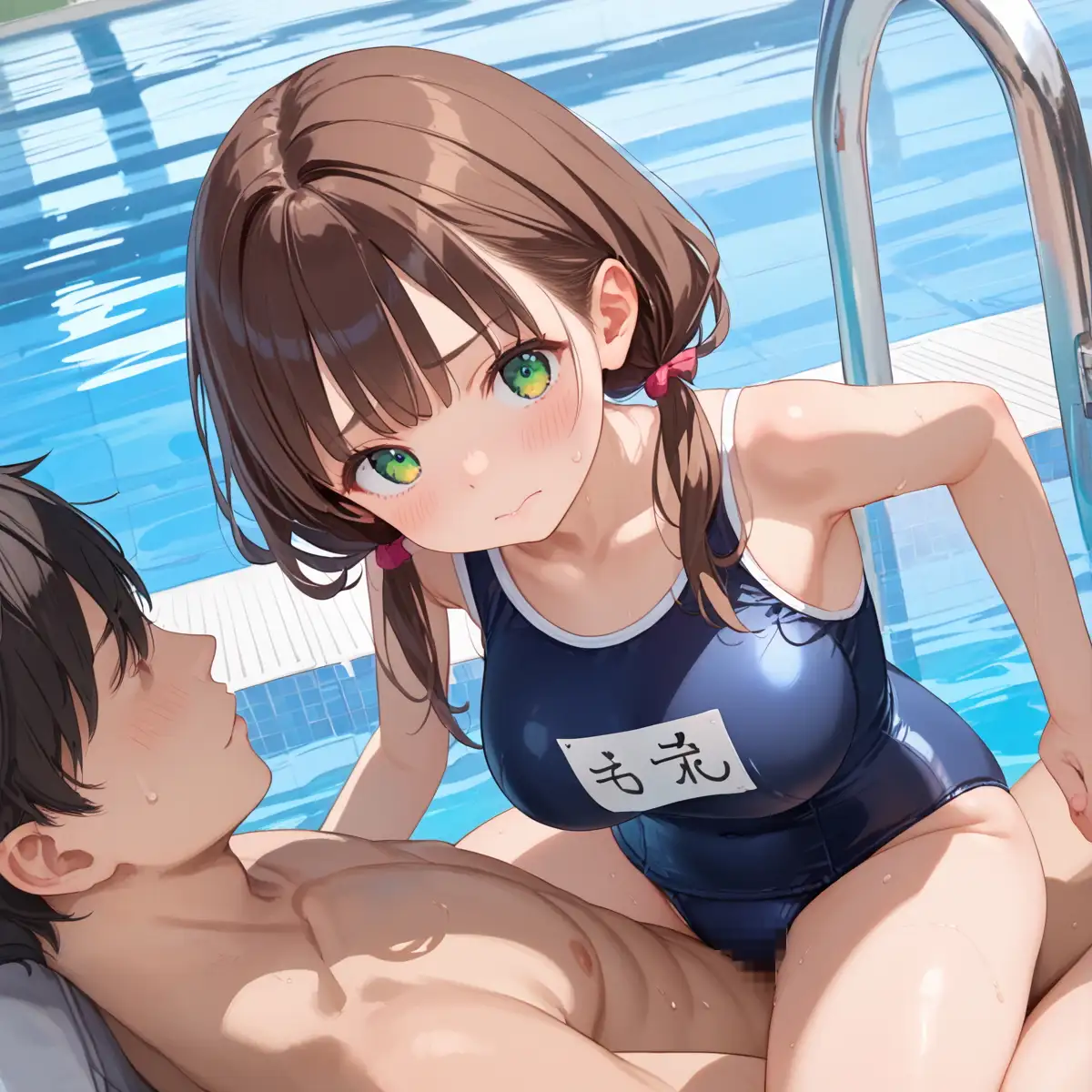 泳ぐよりエッチしよ？8〜水泳部はエチエチすぎる〜【厳選CG200枚収録】 [AI Generated] - page146