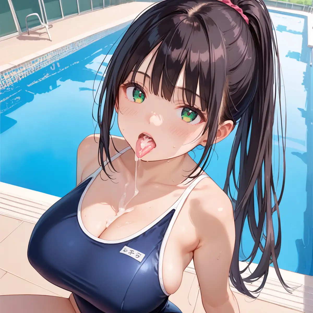 泳ぐよりエッチしよ？8〜水泳部はエチエチすぎる〜【厳選CG200枚収録】 [AI Generated] - page15