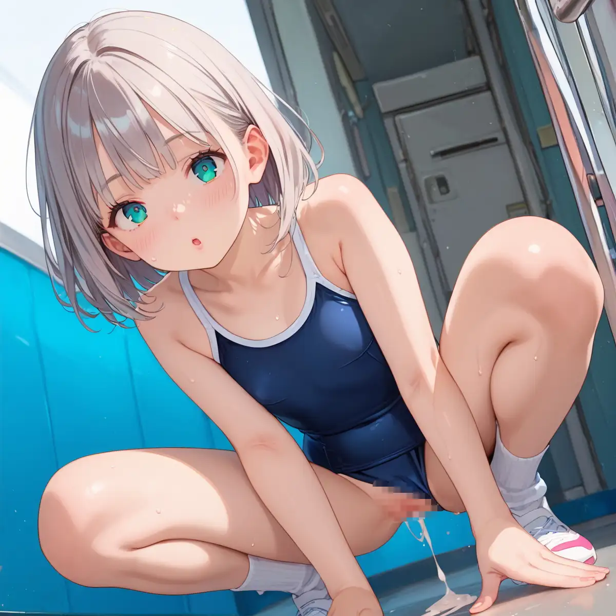 泳ぐよりエッチしよ？8〜水泳部はエチエチすぎる〜【厳選CG200枚収録】 [AI Generated] - page151