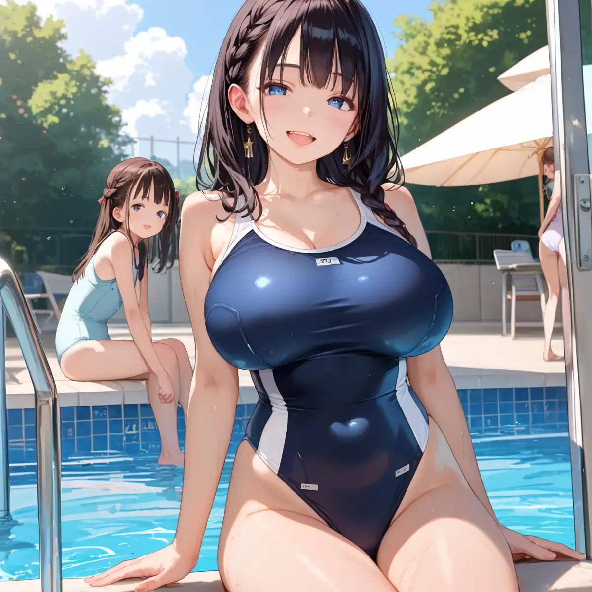 泳ぐよりエッチしよ？8〜水泳部はエチエチすぎる〜【厳選CG200枚収録】 [AI Generated] - page170