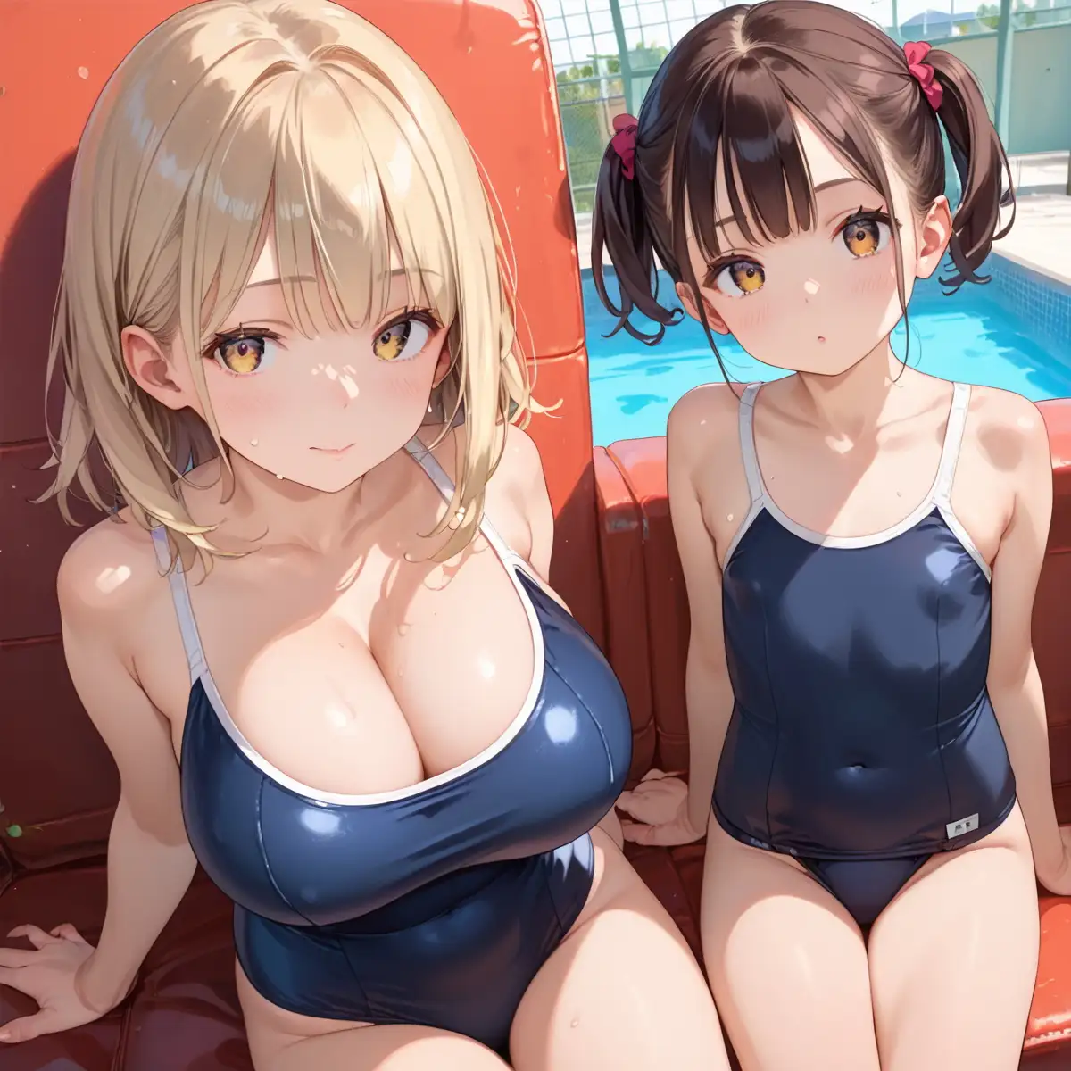 泳ぐよりエッチしよ？8〜水泳部はエチエチすぎる〜【厳選CG200枚収録】 [AI Generated] - page176