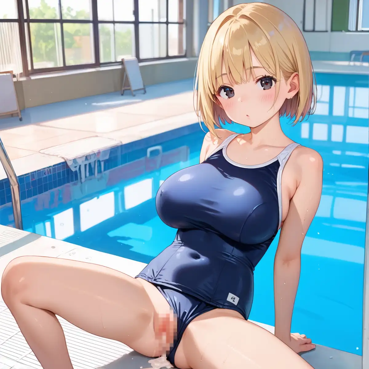 泳ぐよりエッチしよ？8〜水泳部はエチエチすぎる〜【厳選CG200枚収録】 [AI Generated] - page197