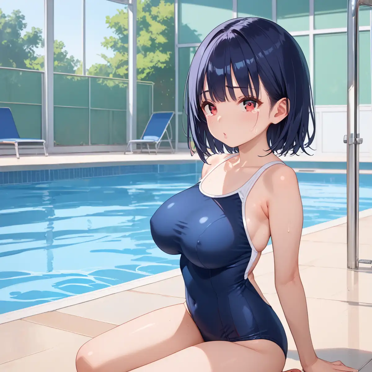 泳ぐよりエッチしよ？8〜水泳部はエチエチすぎる〜【厳選CG200枚収録】 [AI Generated] - page198