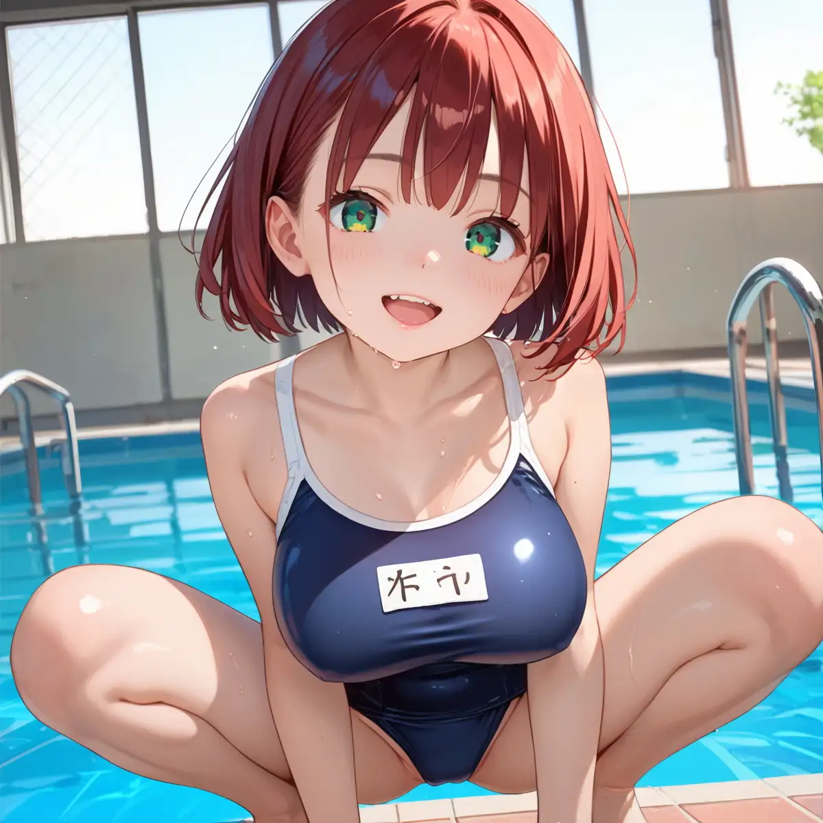 泳ぐよりエッチしよ？8〜水泳部はエチエチすぎる〜【厳選CG200枚収録】 [AI Generated] - page20