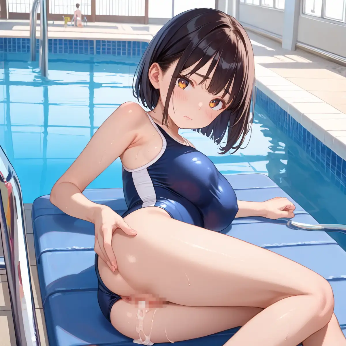 泳ぐよりエッチしよ？8〜水泳部はエチエチすぎる〜【厳選CG200枚収録】 [AI Generated] - page200