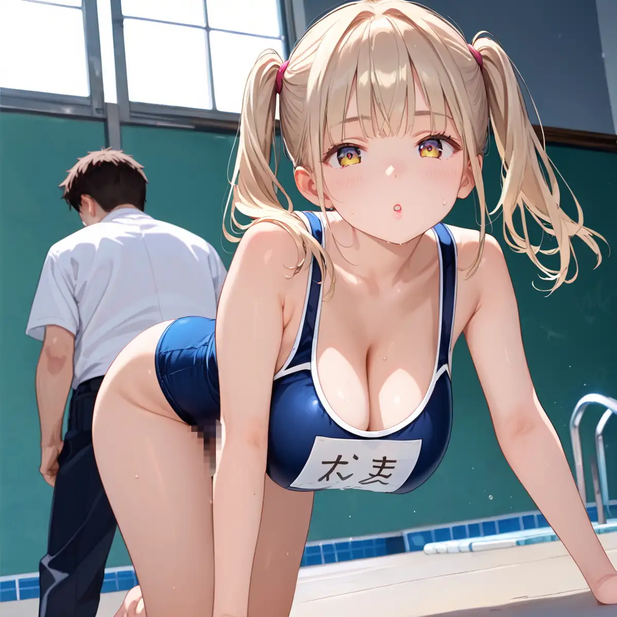 泳ぐよりエッチしよ？8〜水泳部はエチエチすぎる〜【厳選CG200枚収録】 [AI Generated] - page31