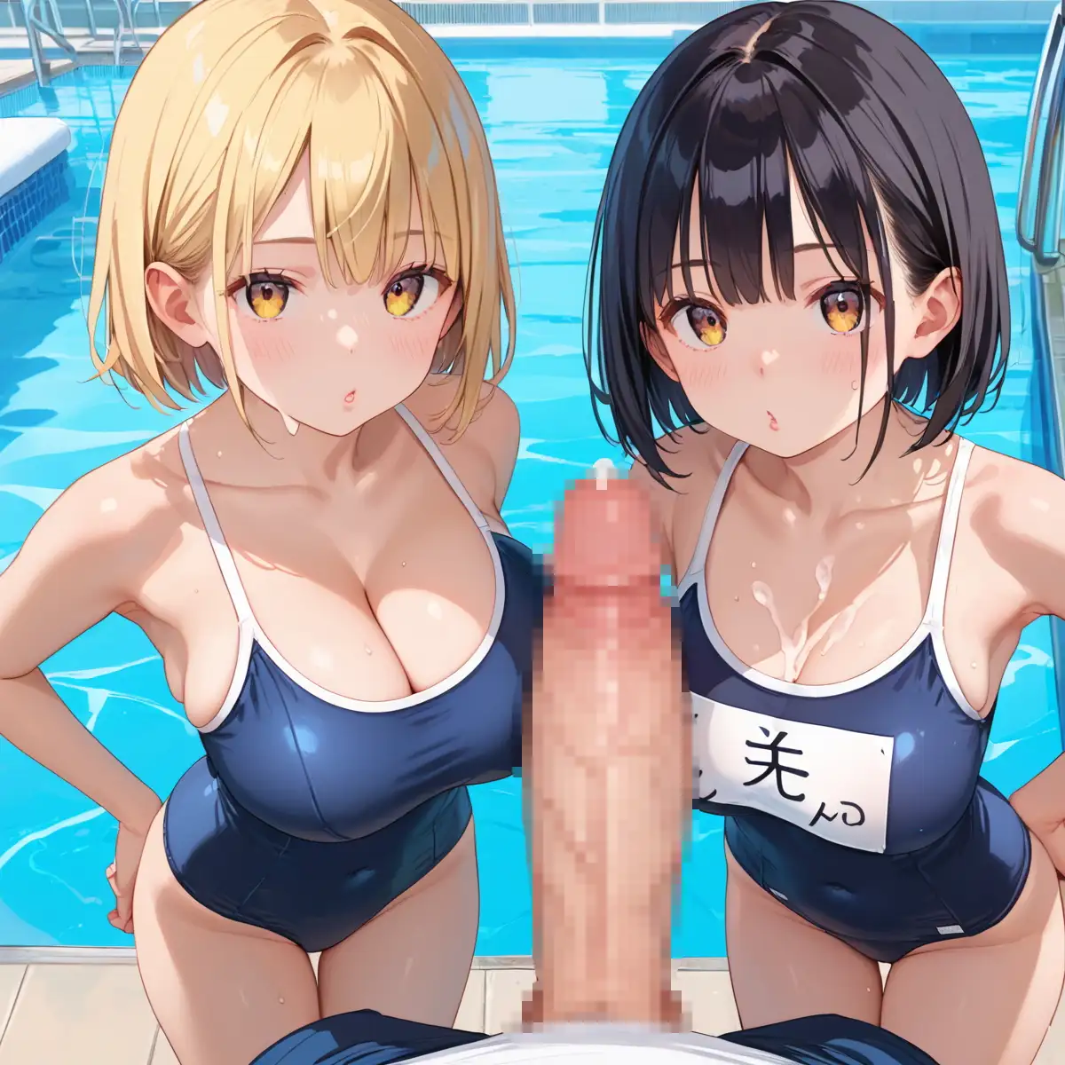 泳ぐよりエッチしよ？8〜水泳部はエチエチすぎる〜【厳選CG200枚収録】 [AI Generated] - page39