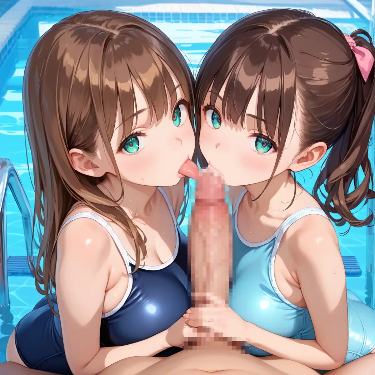 泳ぐよりエッチしよ？8〜水泳部はエチエチすぎる〜【厳選CG200枚収録】 [AI Generated] - page67