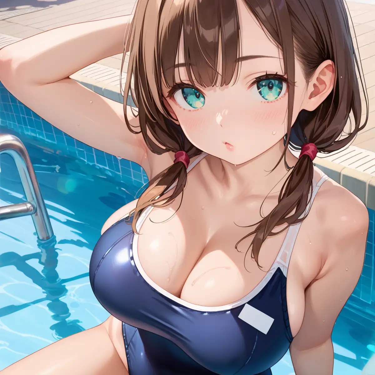 泳ぐよりエッチしよ？8〜水泳部はエチエチすぎる〜【厳選CG200枚収録】 [AI Generated] - page72