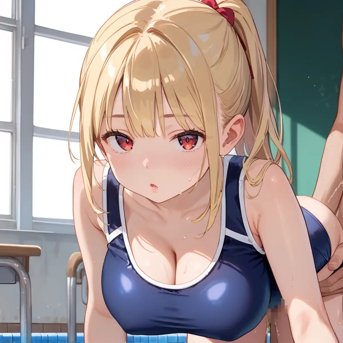 泳ぐよりエッチしよ？8〜水泳部はエチエチすぎる〜【厳選CG200枚収録】 [AI Generated] - page95