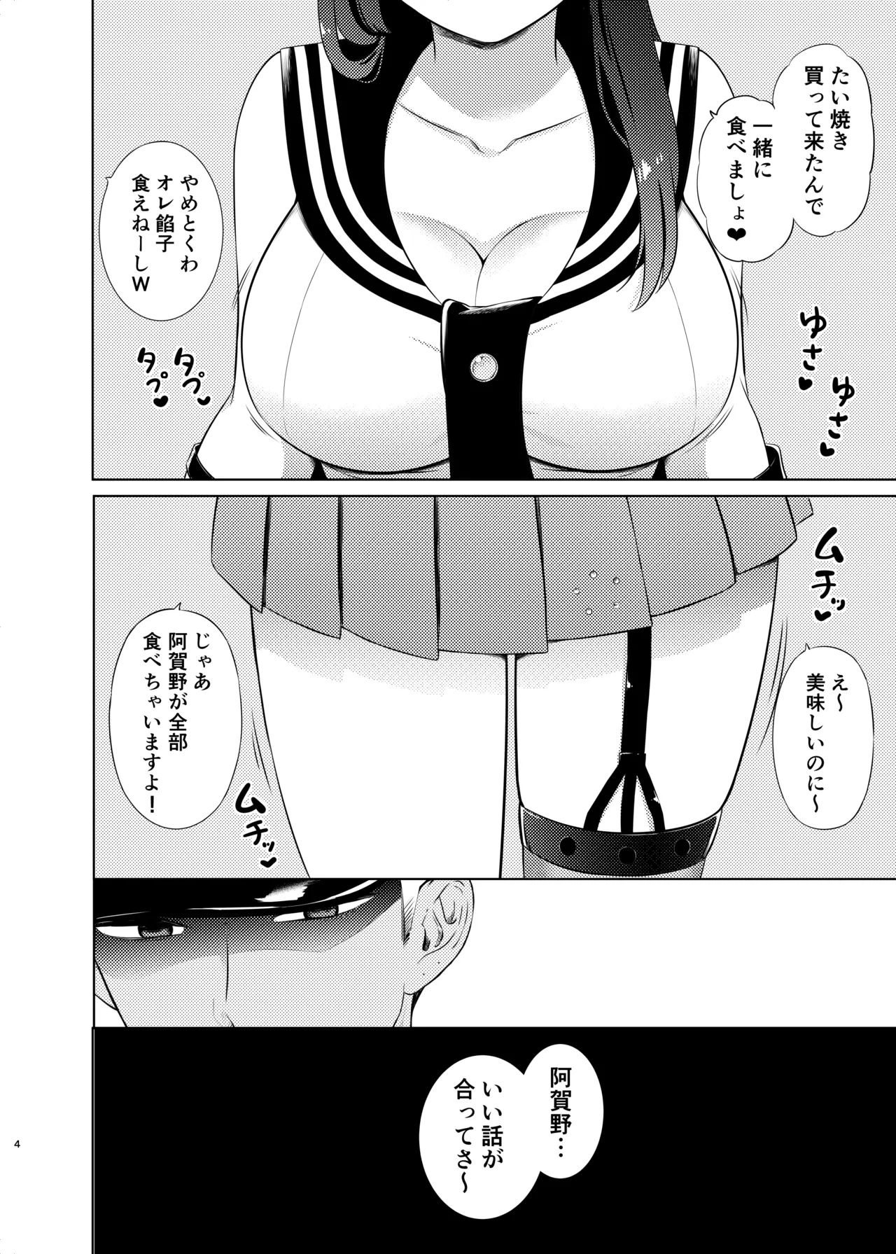 阿賀野パパ活させられちゃった - page3