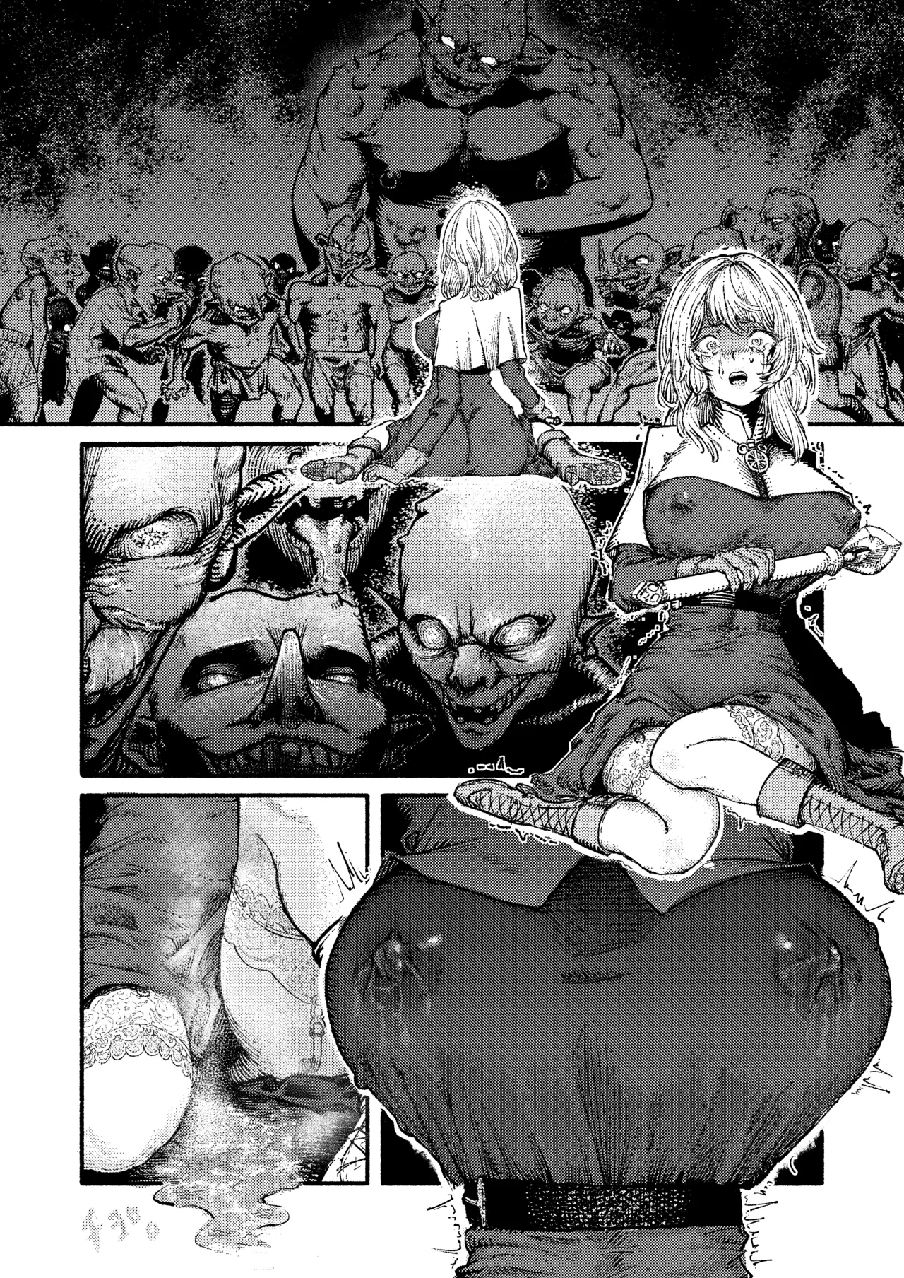 緑珠の記録 豊艶な侍祭の獣欲集団凌辱 - page26