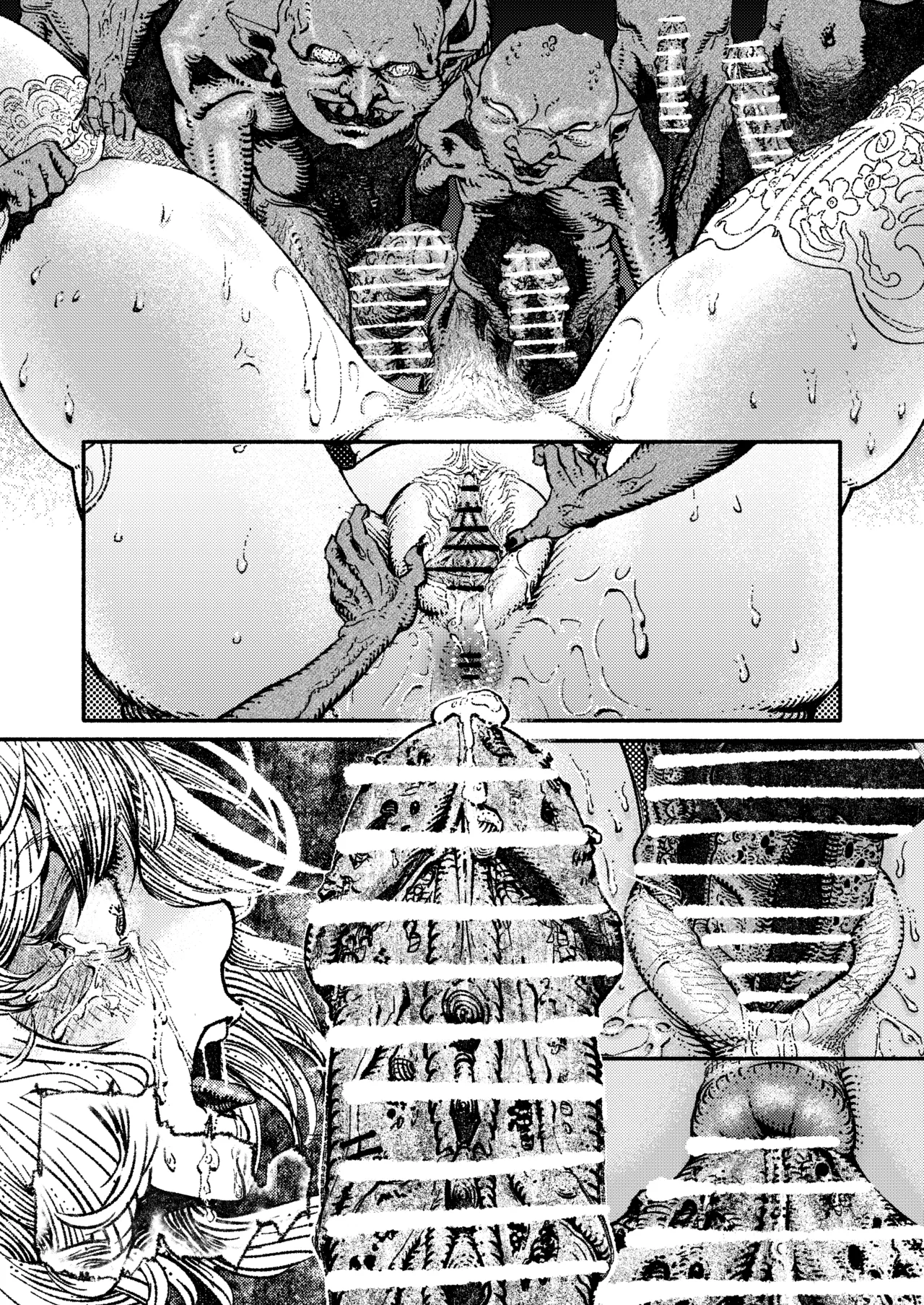 緑珠の記録 豊艶な侍祭の獣欲集団凌辱 - page31