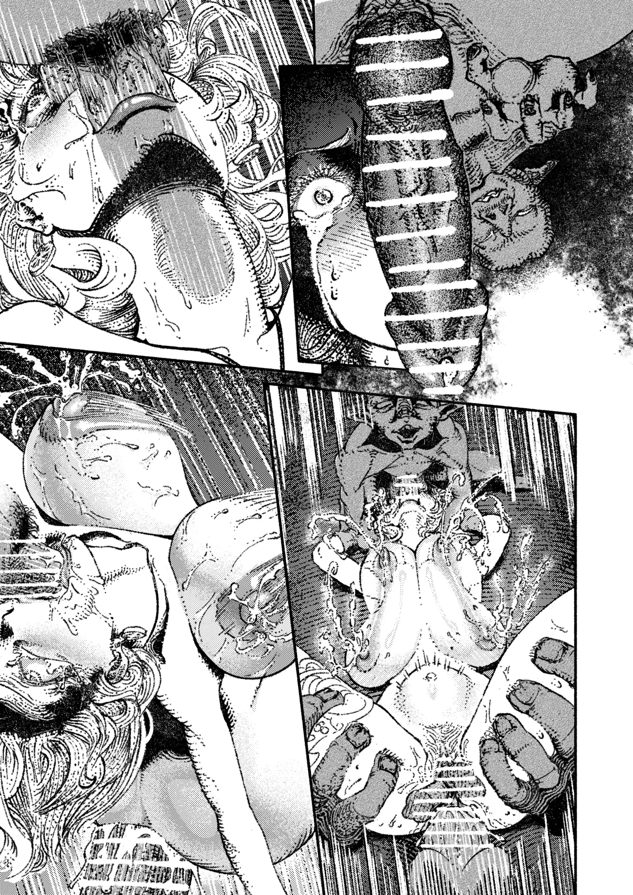 緑珠の記録 豊艶な侍祭の獣欲集団凌辱 - page36
