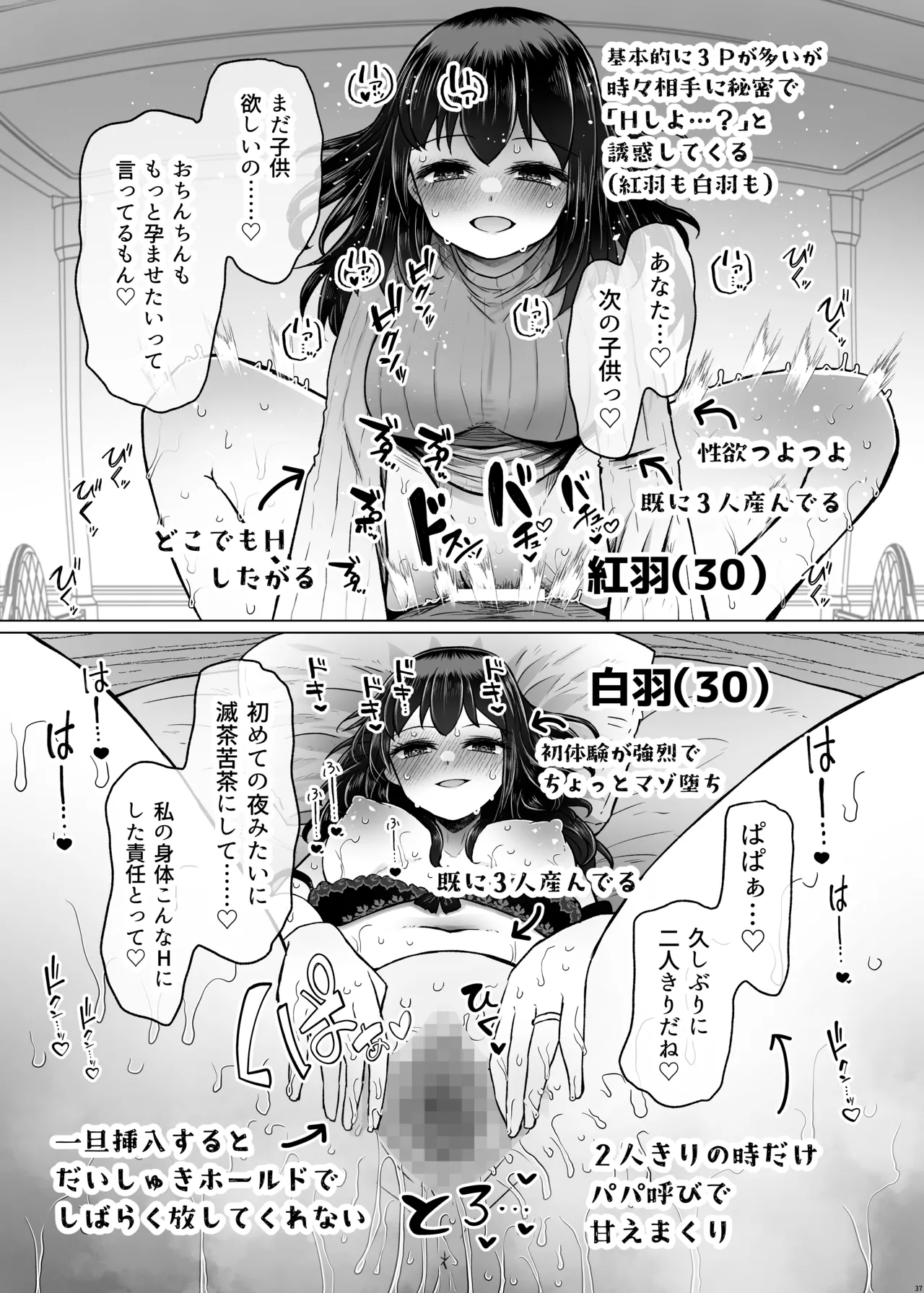 遺伝性疾患のリスクが無いなら実父と子作りしてもいいよね9 - page37