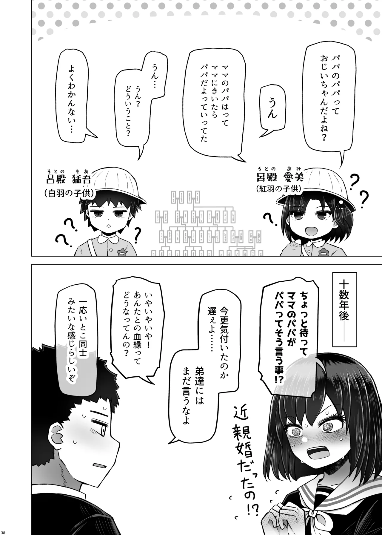 遺伝性疾患のリスクが無いなら実父と子作りしてもいいよね9 - page38