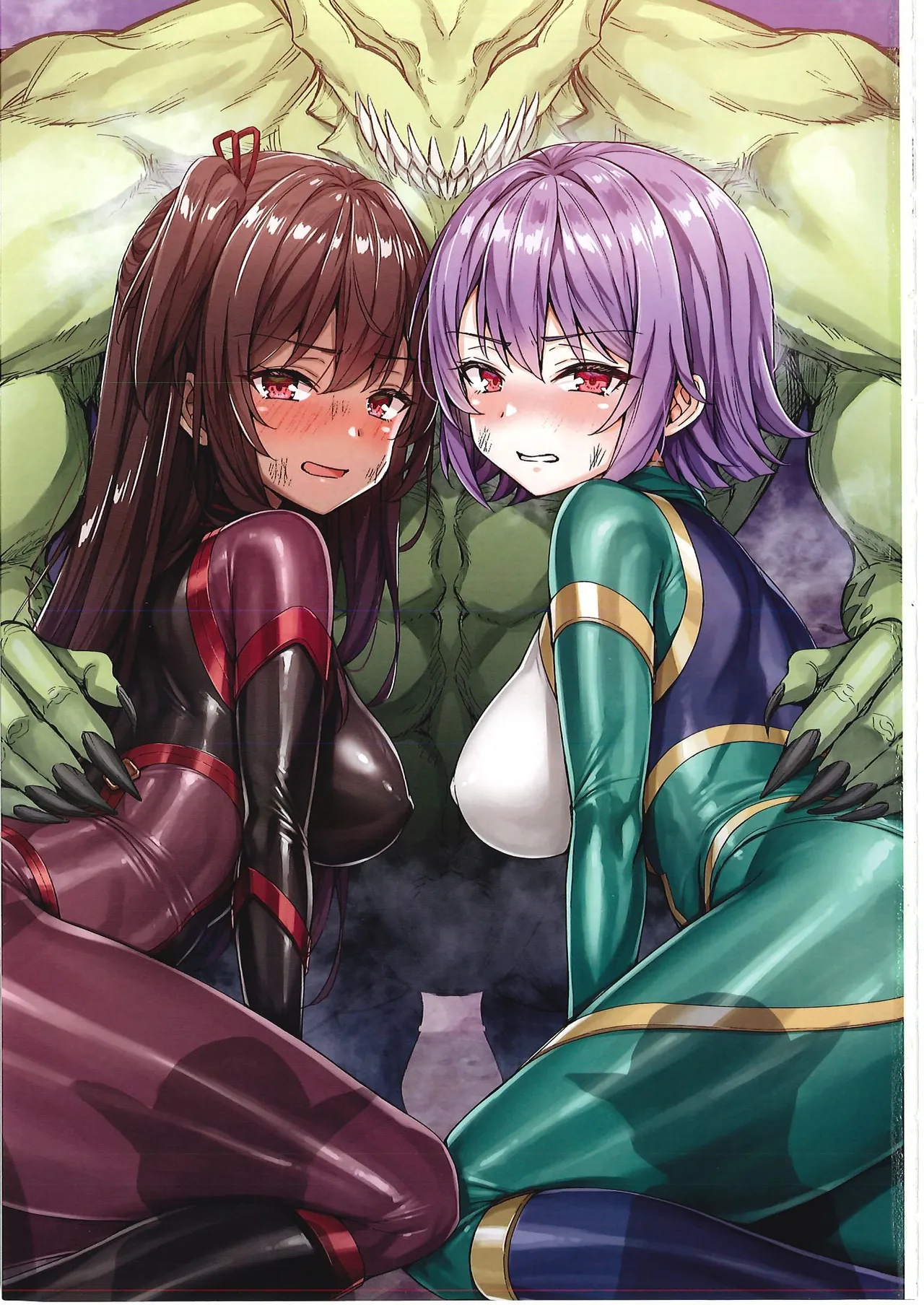 メス ガキ&くっころ くノ一姉妹 即堕ちわからせコレクション 〜上卷+下卷～ - page62