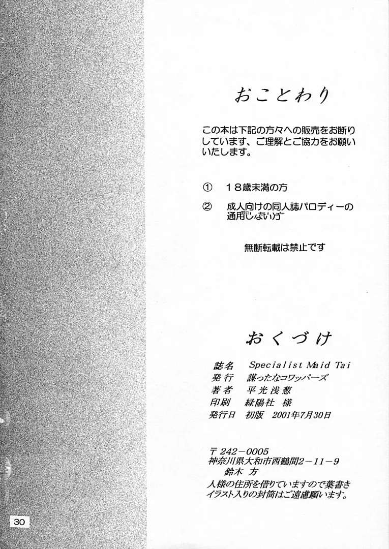 Specialist Maid Tai - page29