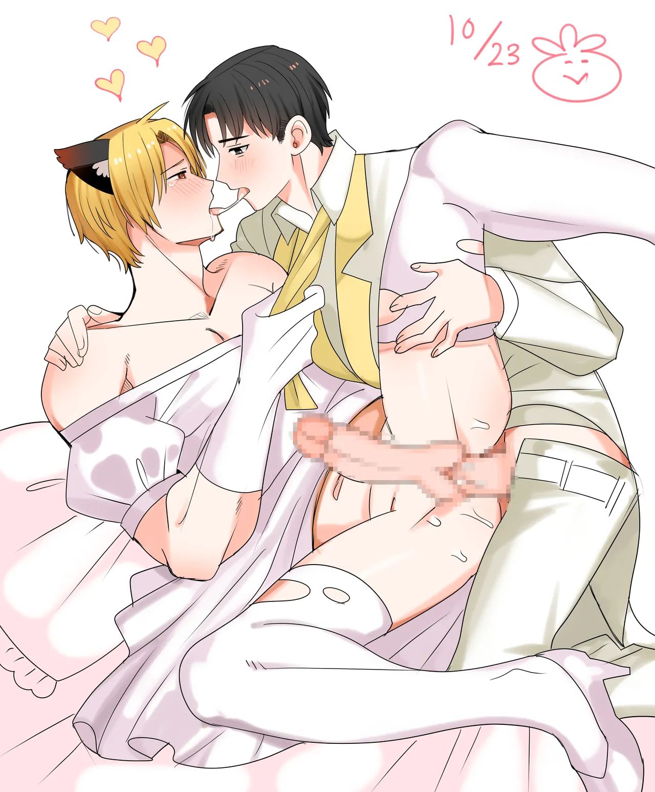 岩井修×雛子（神条♂村の姿）の漫画と絵まとめ① - page8