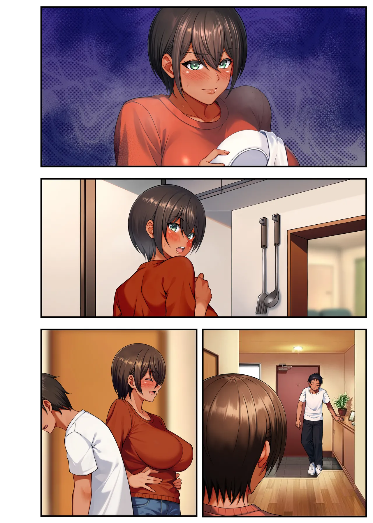 俺の母ちゃんが友達の専用オナホールになる話2 俺の母ちゃんが友達の専用オナホールになる話2 前編 - page94