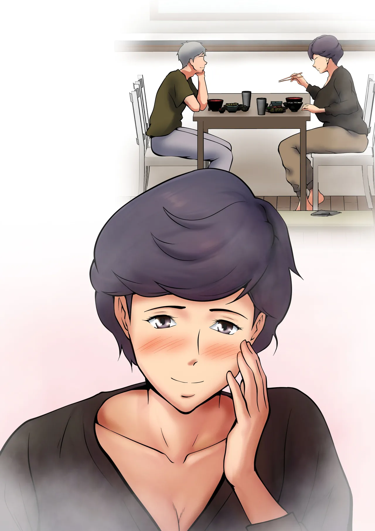 仕方なく母ちゃんとセックスします6 - page3