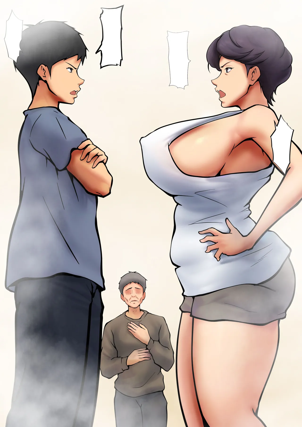 仕方なく母ちゃんとセックスします6 - page5