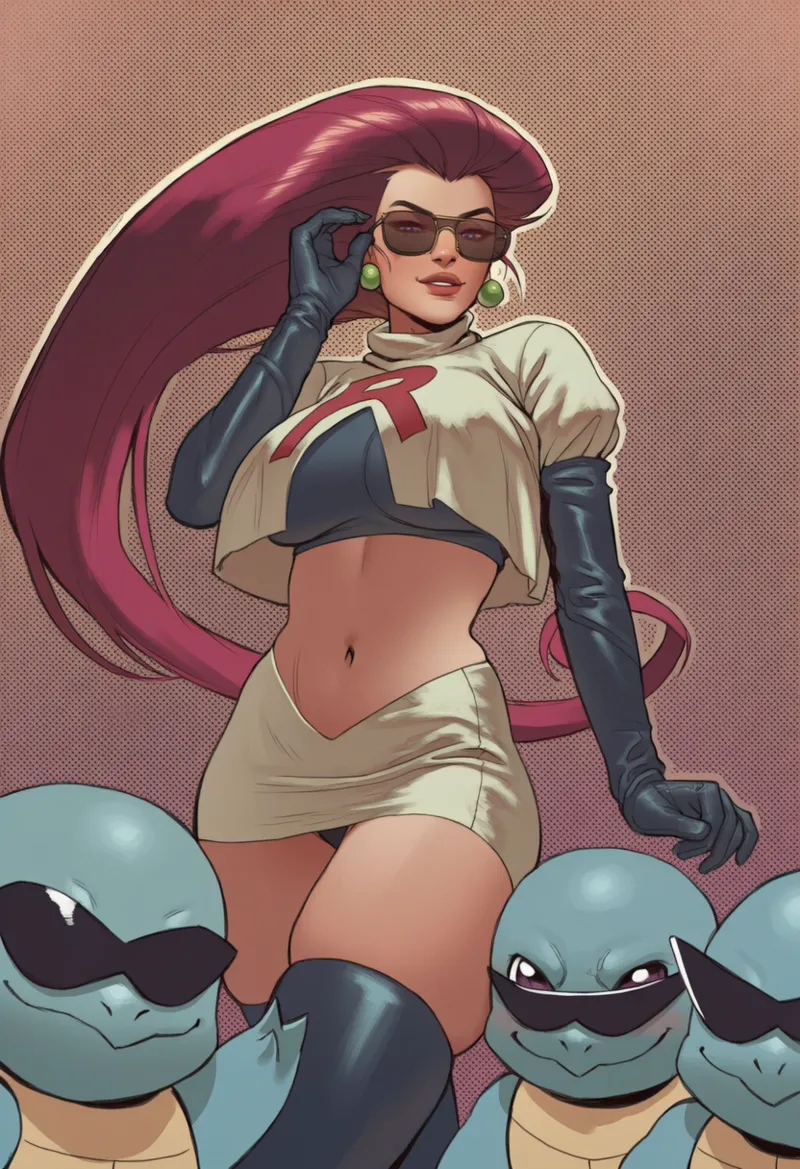 Team Rocket Jessie / Musashi pack 8 - page466