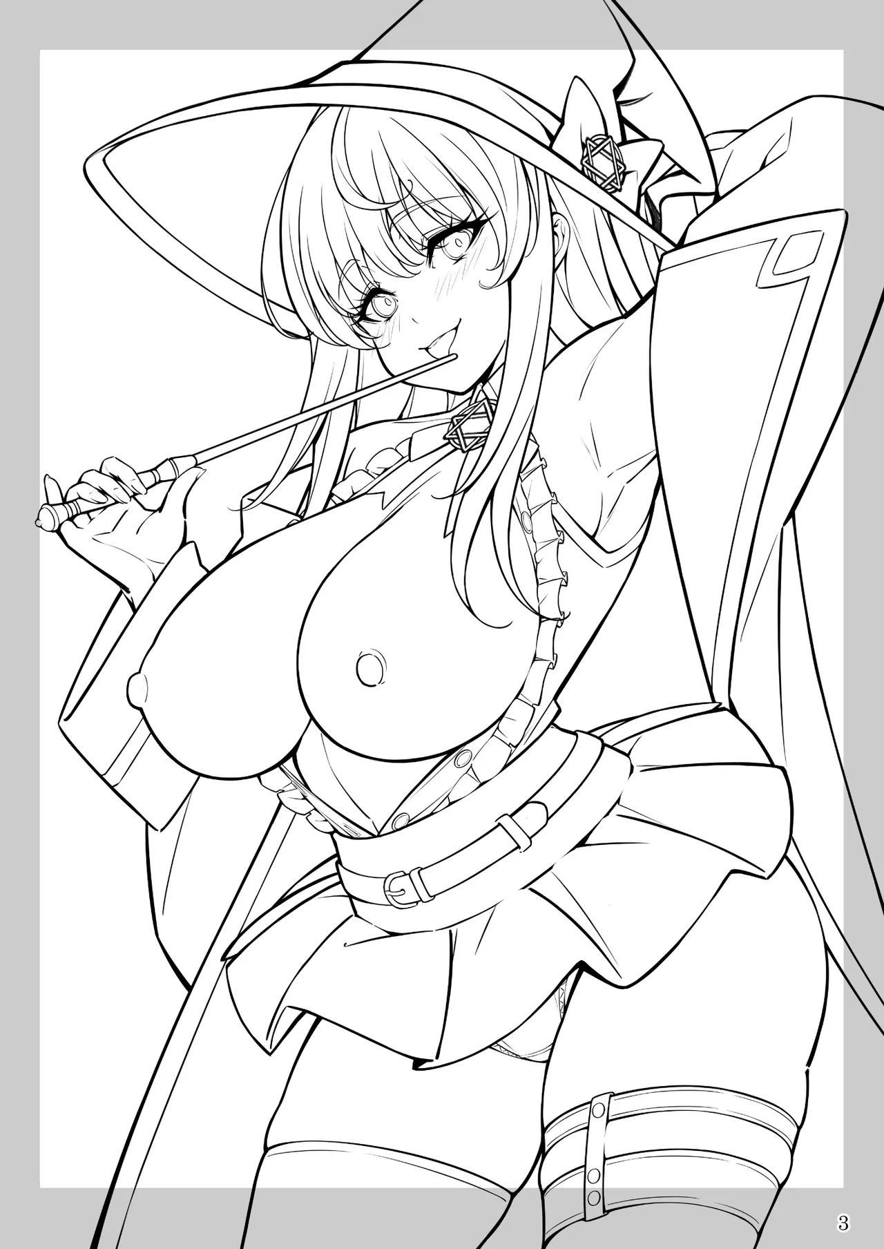 強気な新人魔法使いのえっちな冒険 - page3