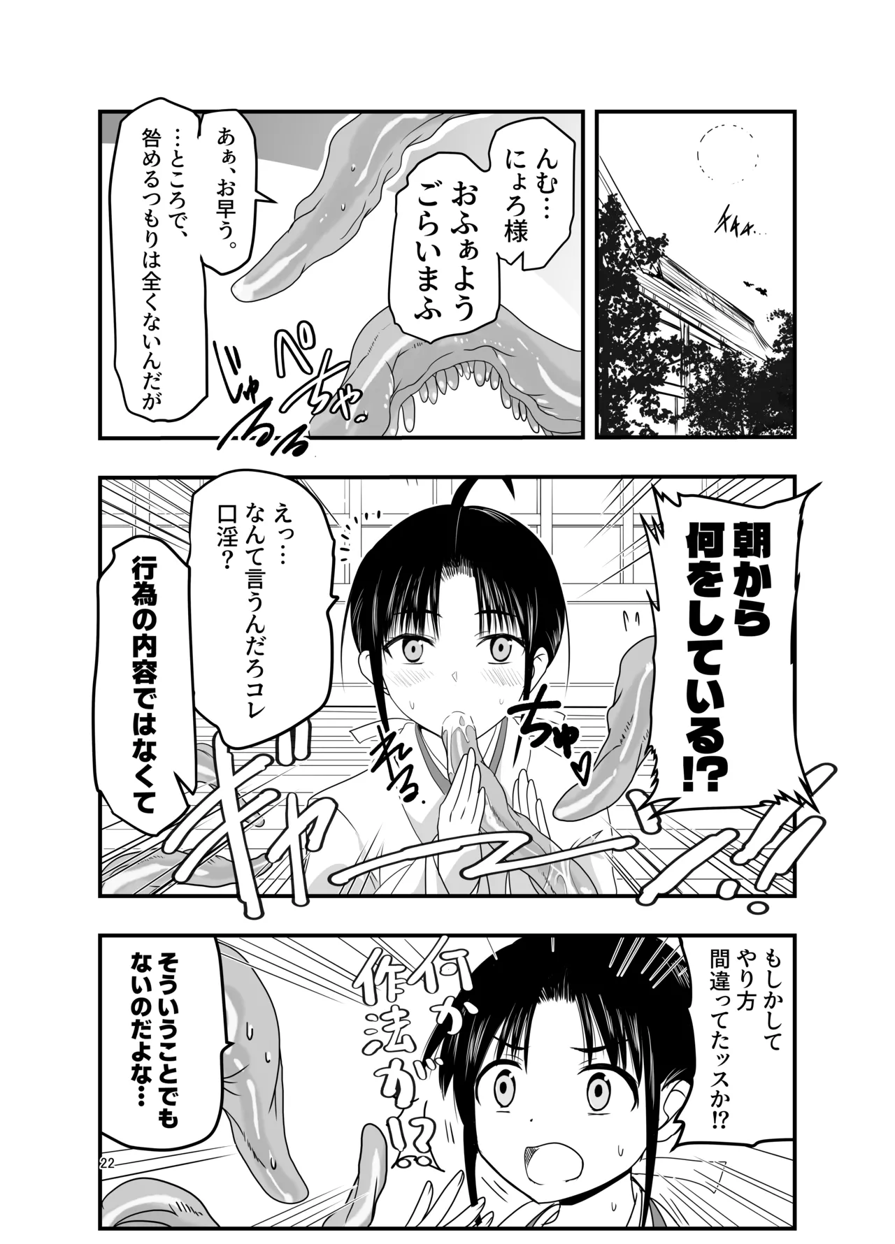 触手は贄に理解らせたい - page22