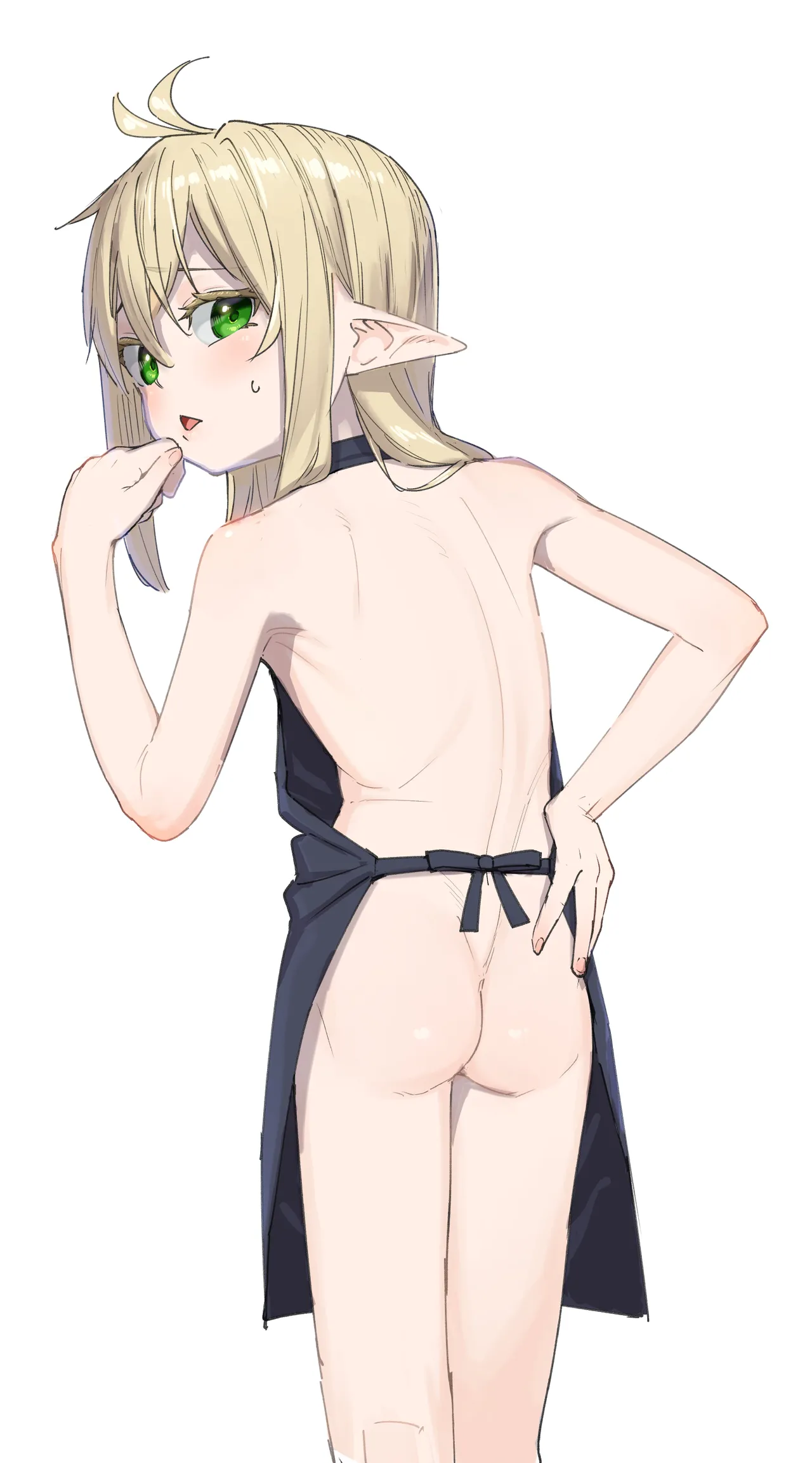 くちべらしにあった○エルフちゃんとえっちするお話 - page38