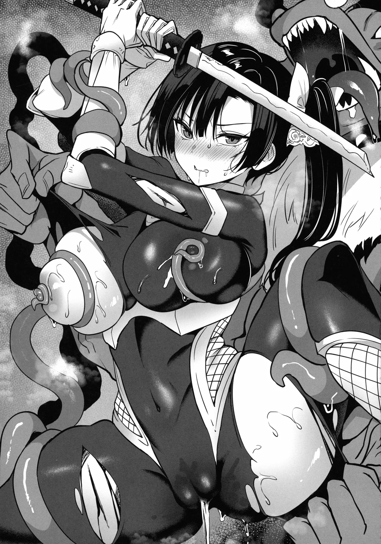 対魔生徒会長サオリ - page13