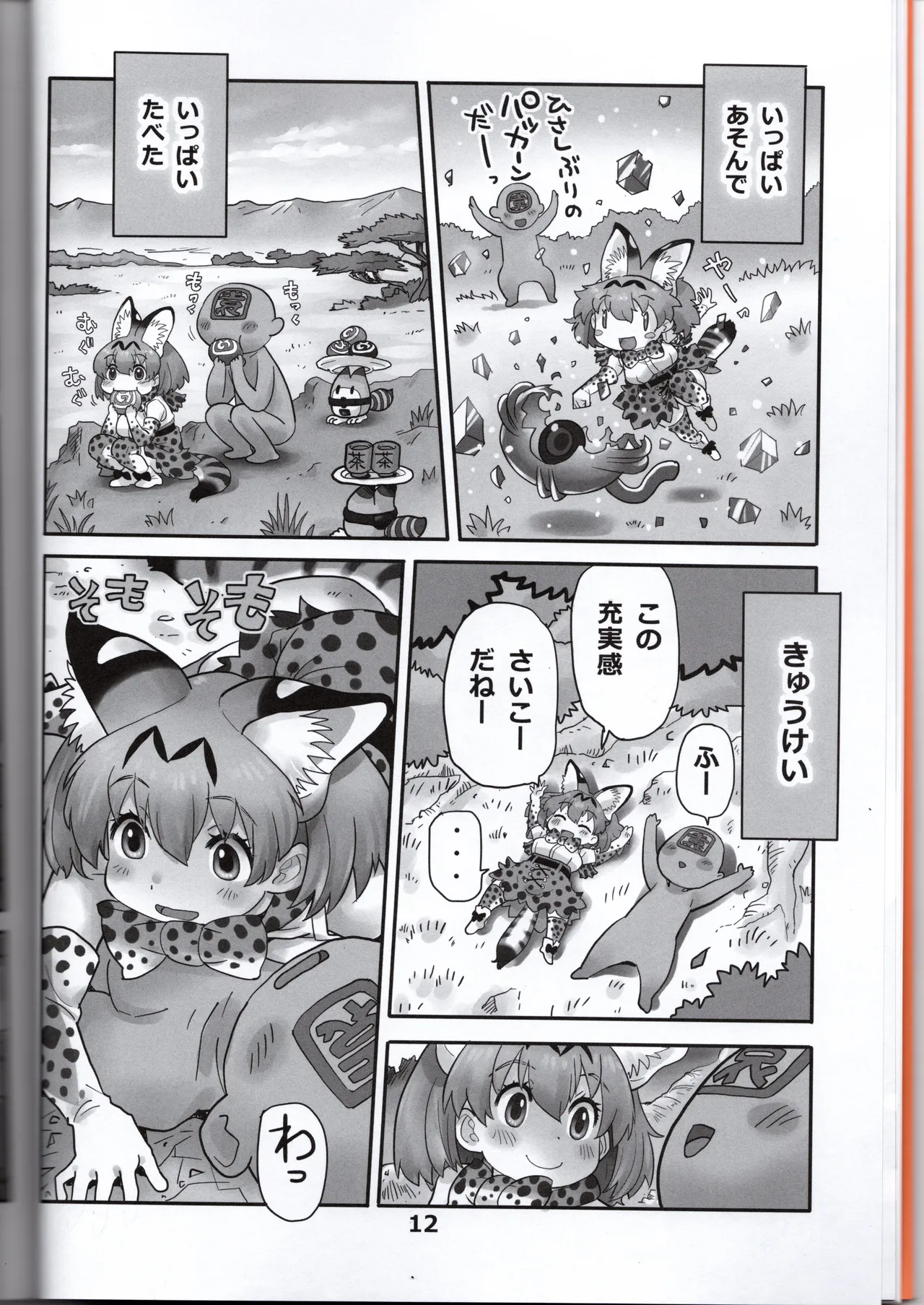 サーバルちゃんがえっちな本～園長の帰還～（けものフレンズ） - page12