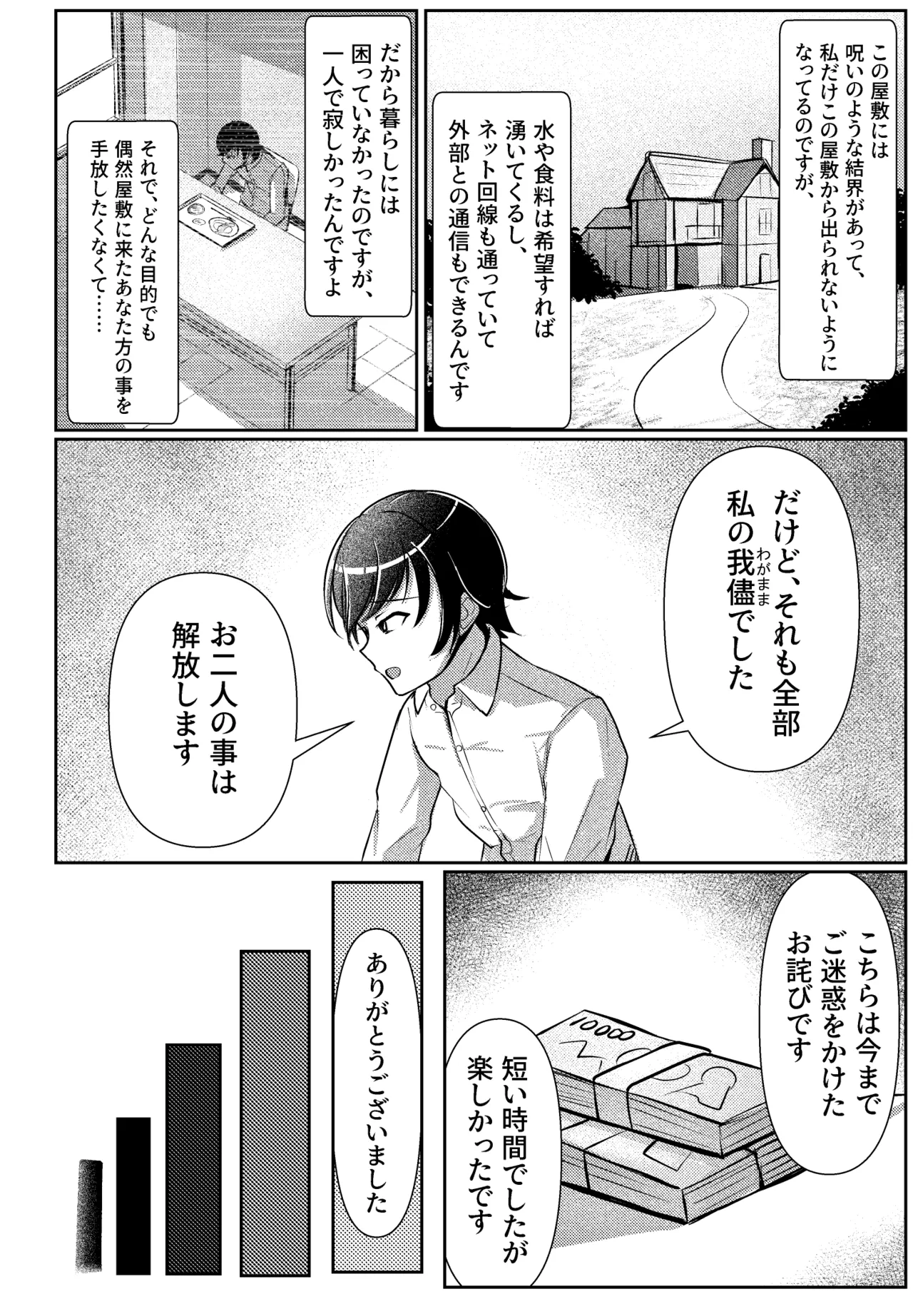 屋敷の主と二人の女 - page7