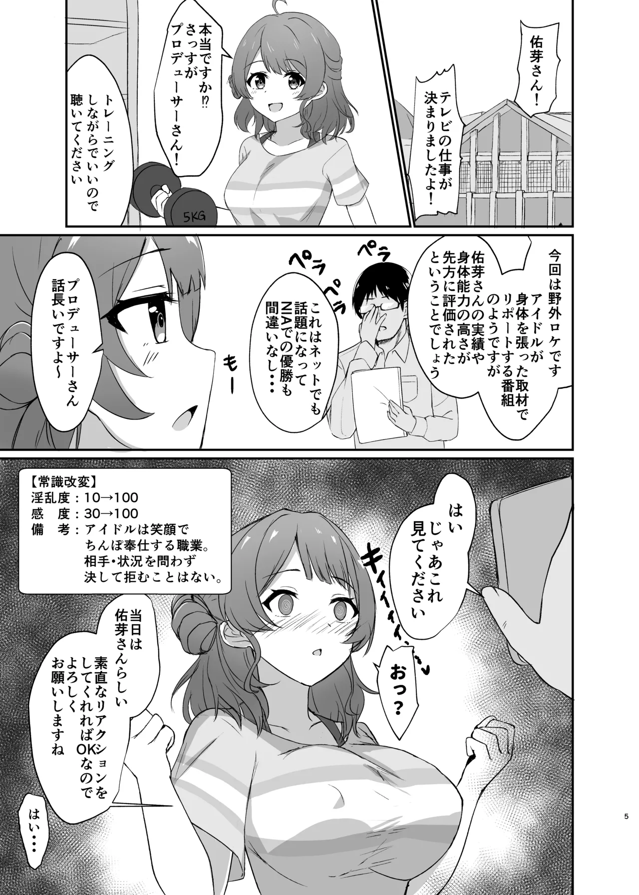 常識改変！ドスケベ生放送 - page5