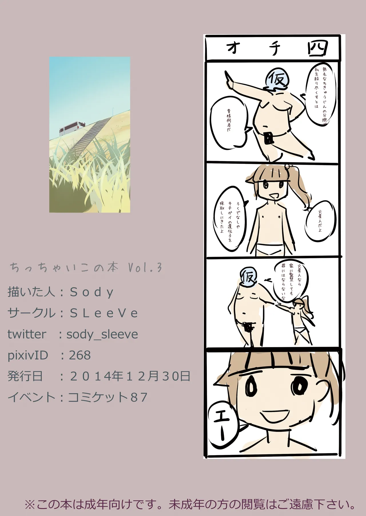 ちっちゃいこの本 Vol.3 - page19