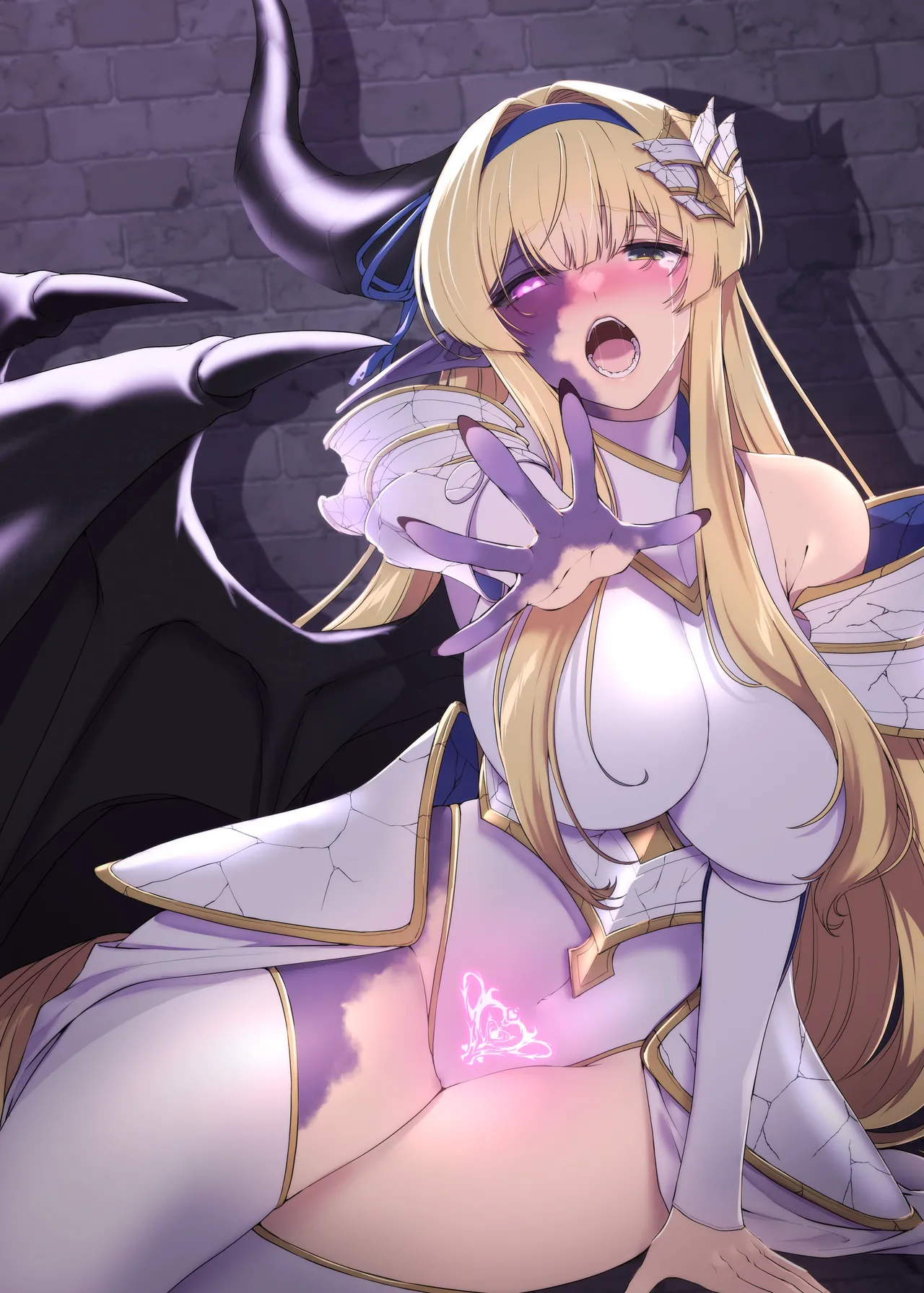 憑転の騎士アリシア～正義の姫騎士が魔王の器に染まり堕ちる時から～ - page40