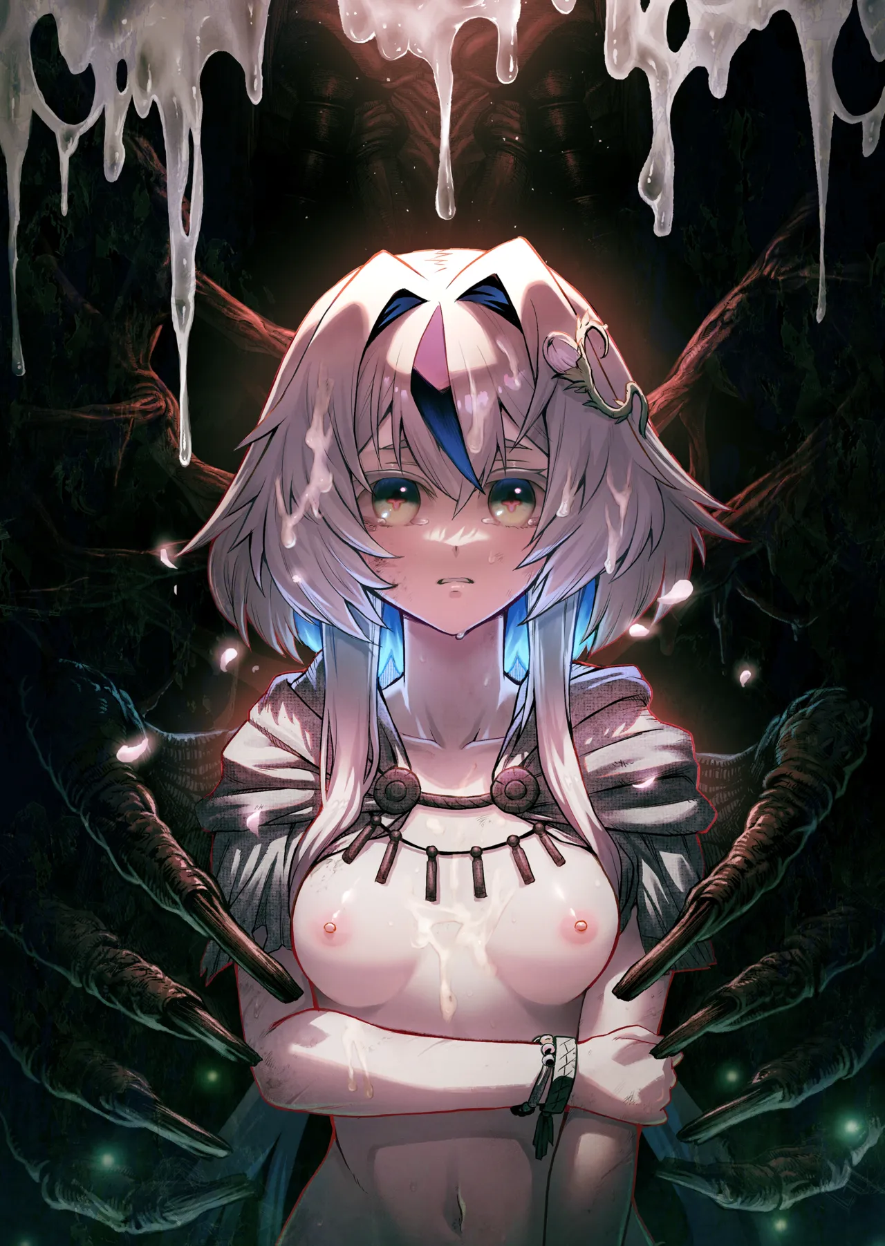 [I'm moralist (柳原ミツキ、犬侍、タケ)] 牝華貪蟲オグフェスカ【前編】[半無修正] 日文 - page67