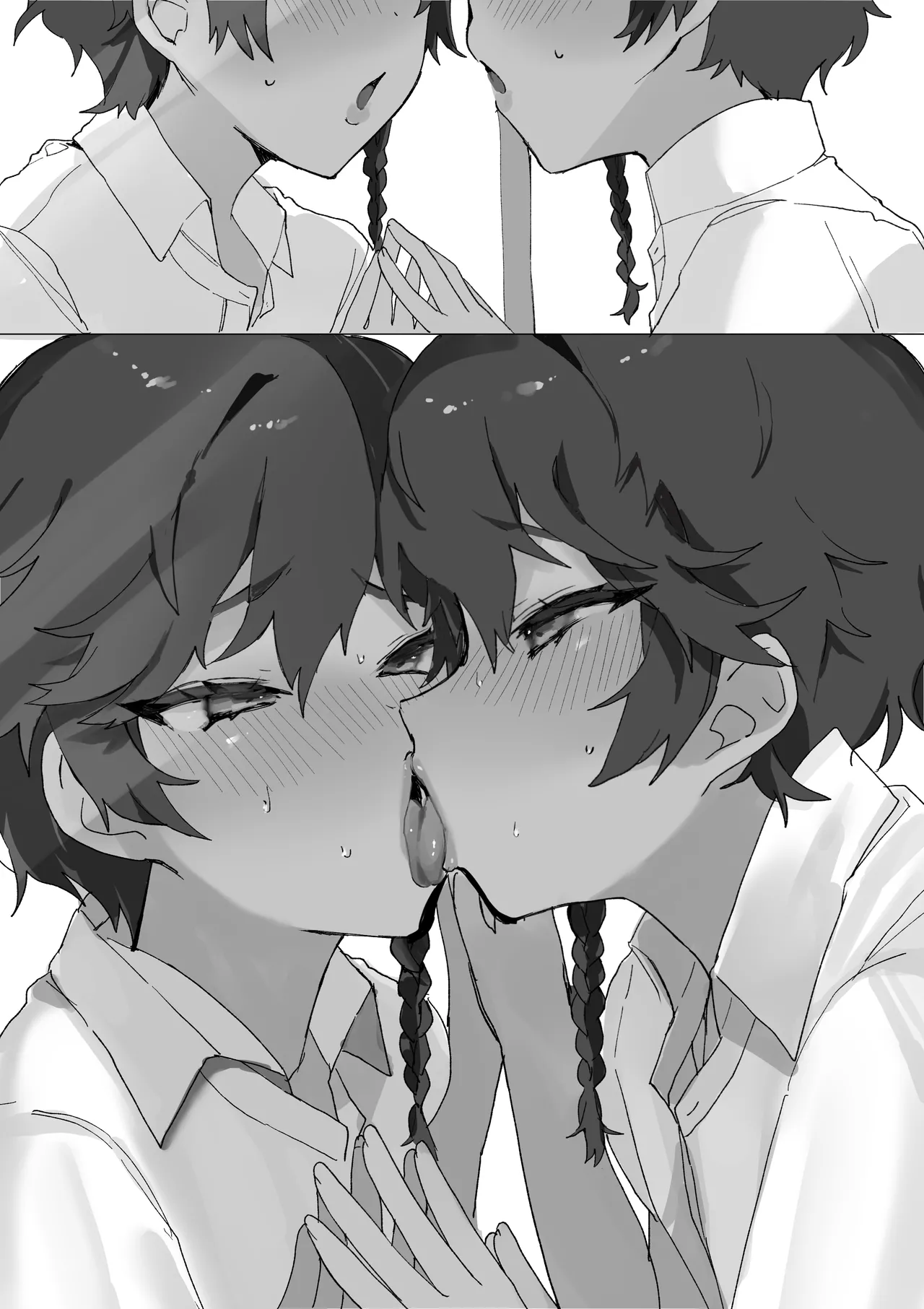 並行世界にいる女の自分と入れ替わって、同じになって - page29