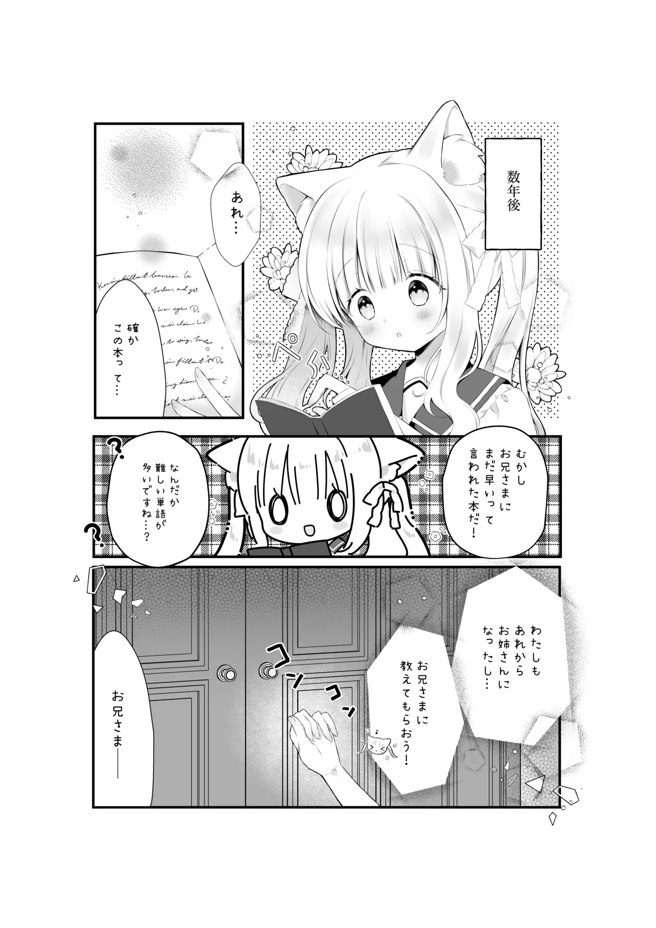 ぴゅあぴゅあなブラコン妹といちゃいちゃする本 - page3