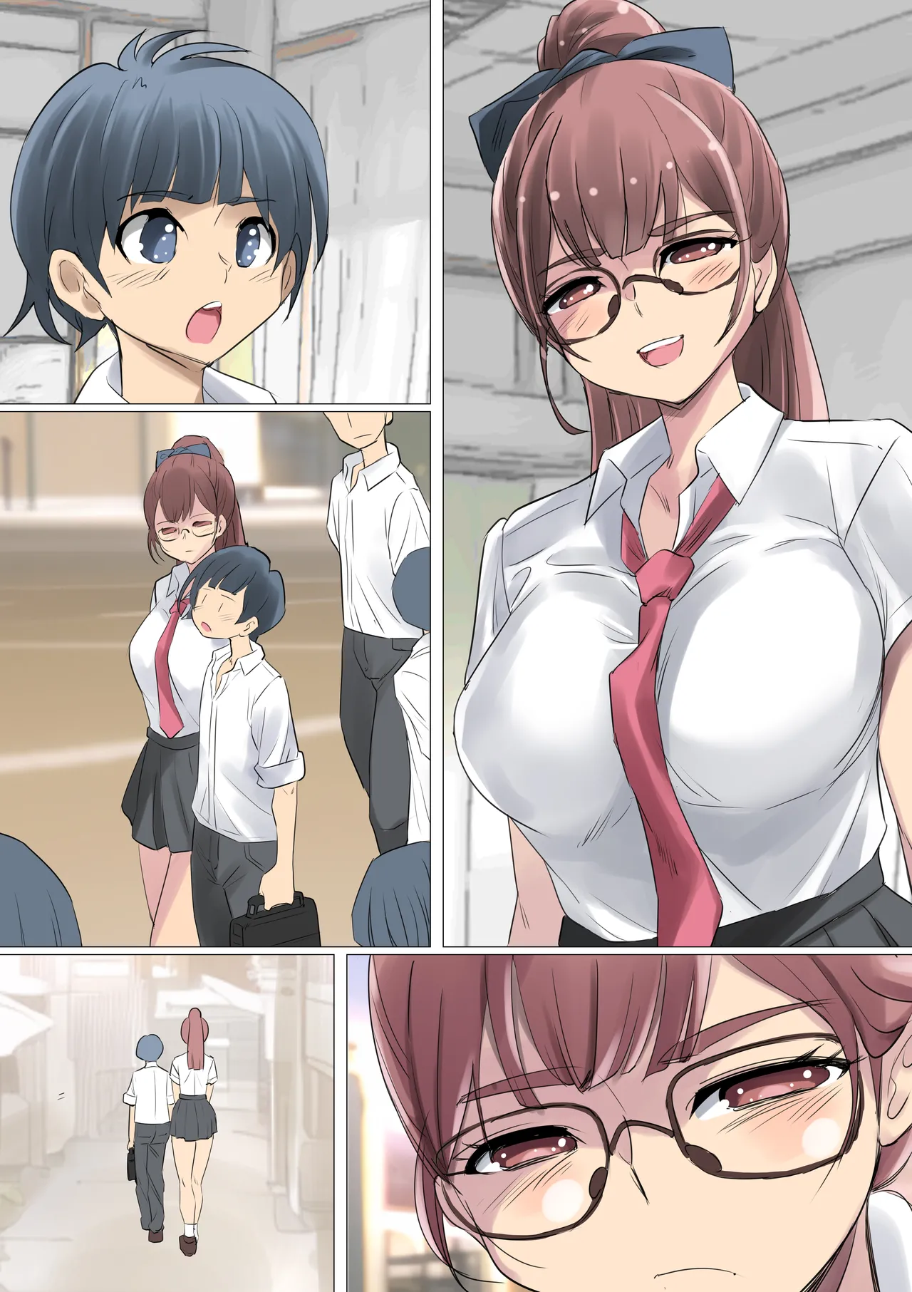クールでメガネ美人な九條さんはライトノベルのヒロインみたいにエロ可愛い。01 - page58