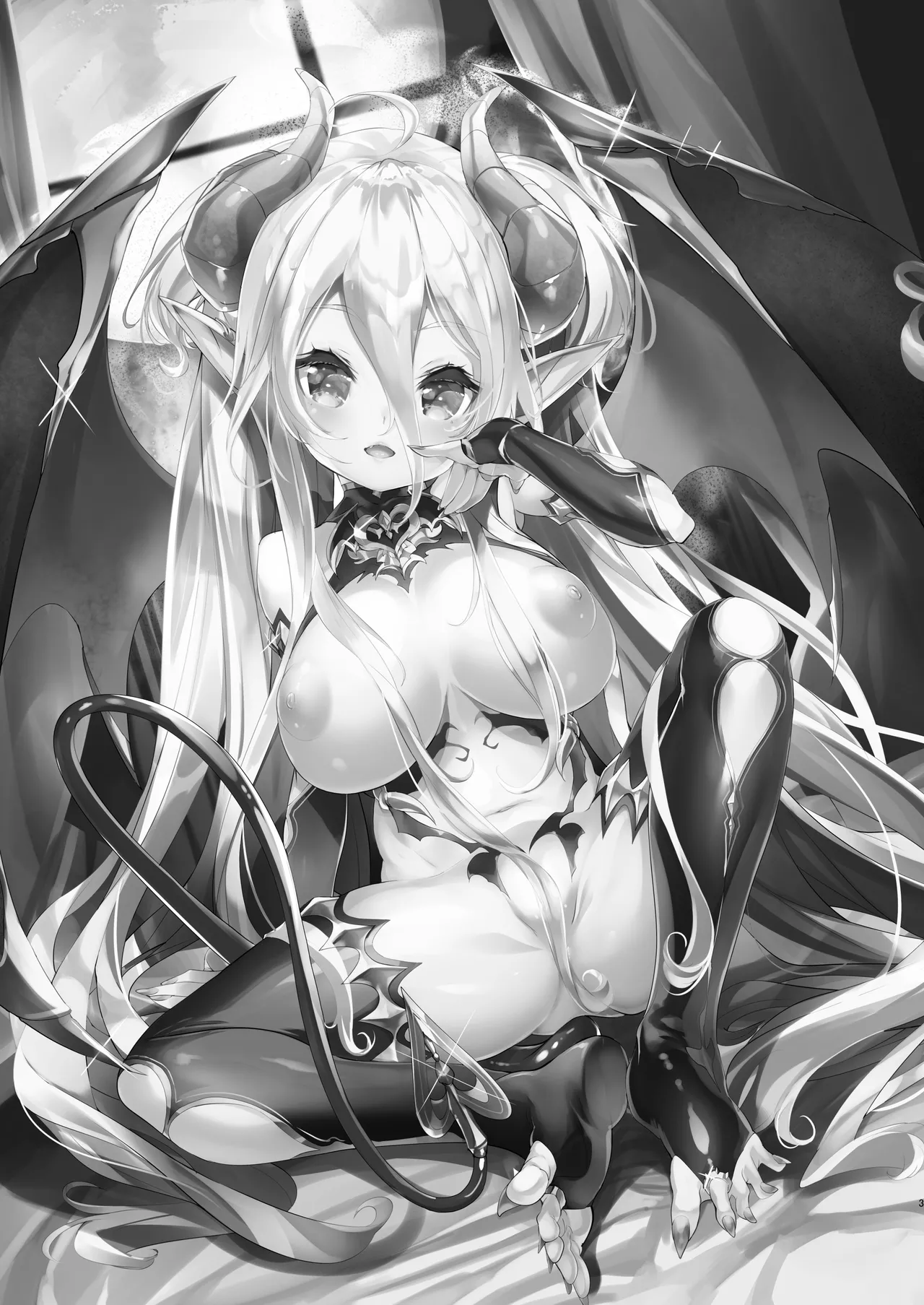 堕落勇者とサキュバスの宴 - page3