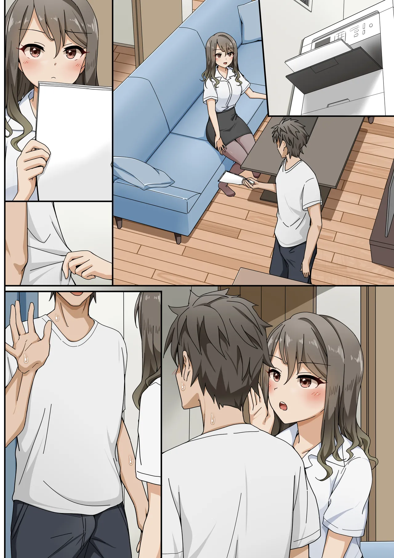 世話焼き美人のエロ漫画編集さんにヌきまくって貰いながら原稿頑張る話 - page37