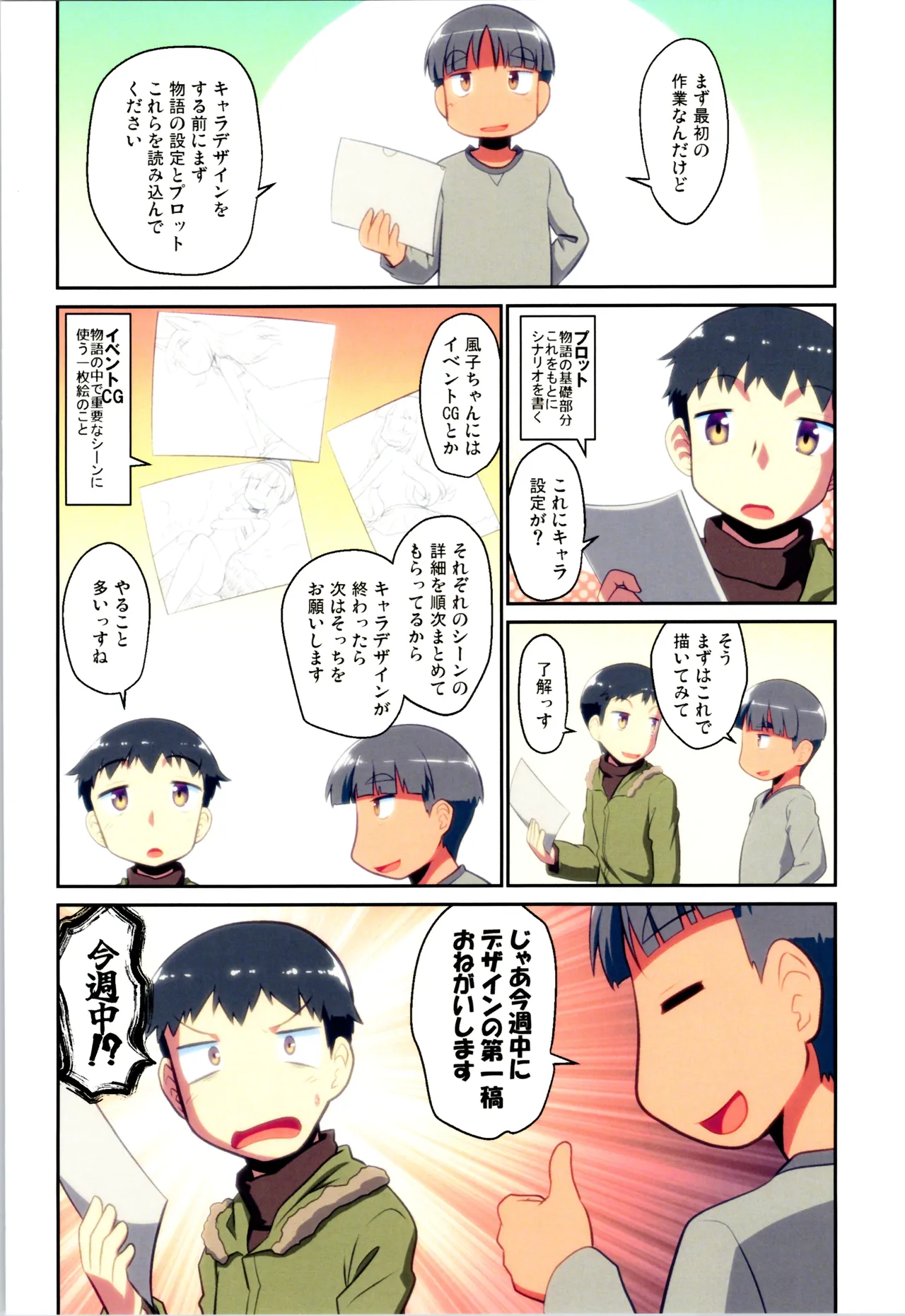 舞風ちゃれんじ1 - page84